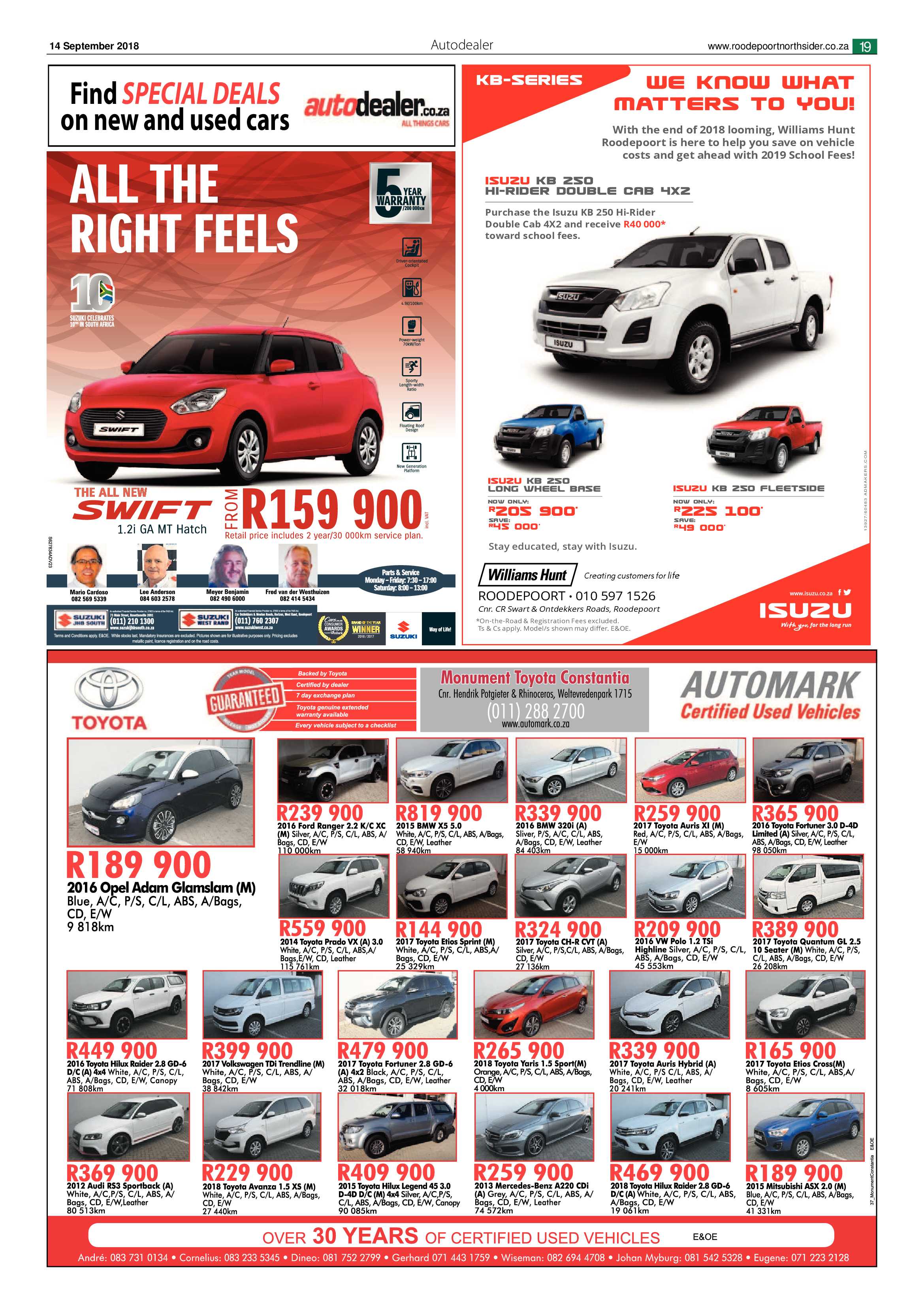 Roodepoort Northsider 14 September 2018 page 19