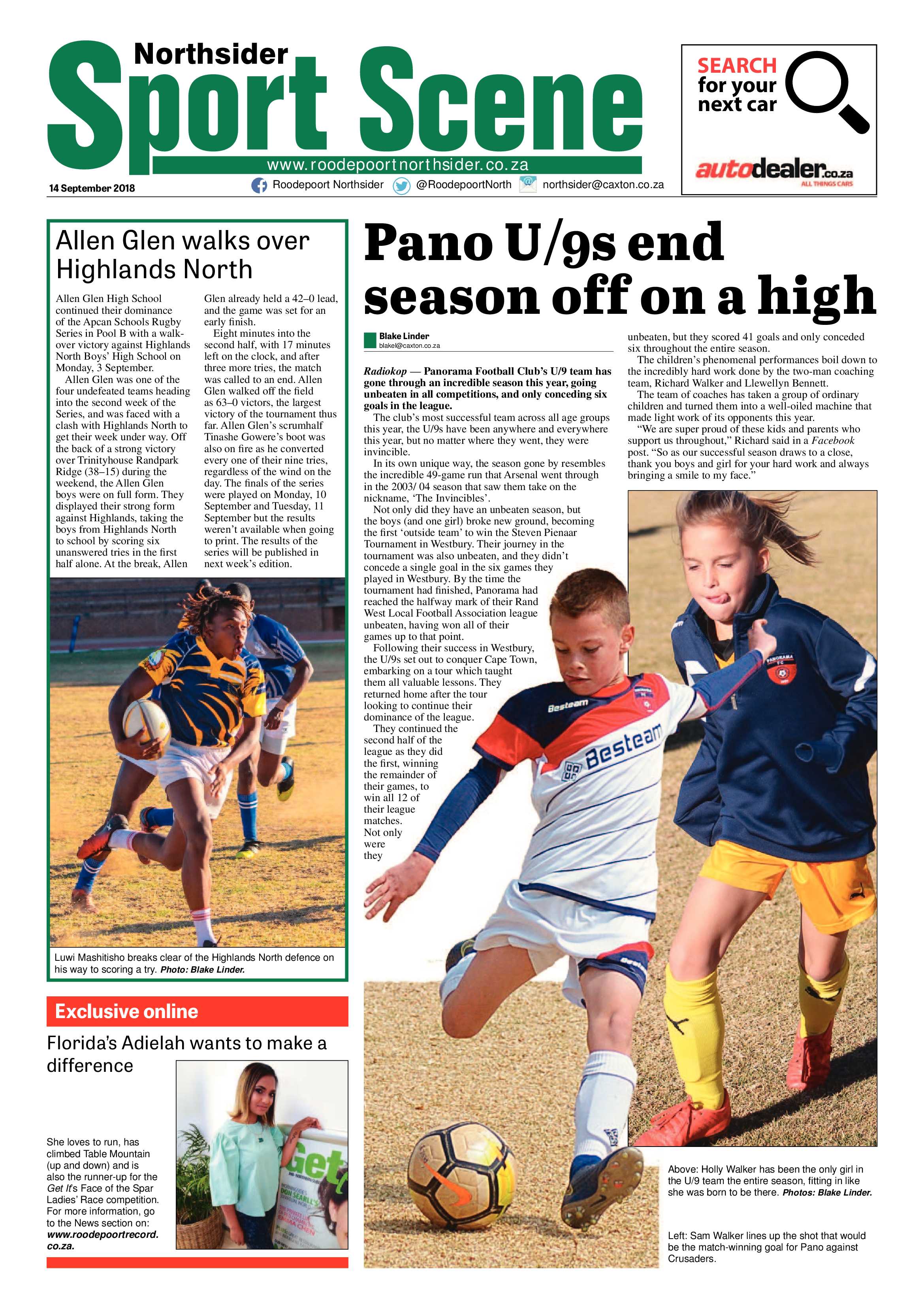 Roodepoort Northsider 14 September 2018 page 20