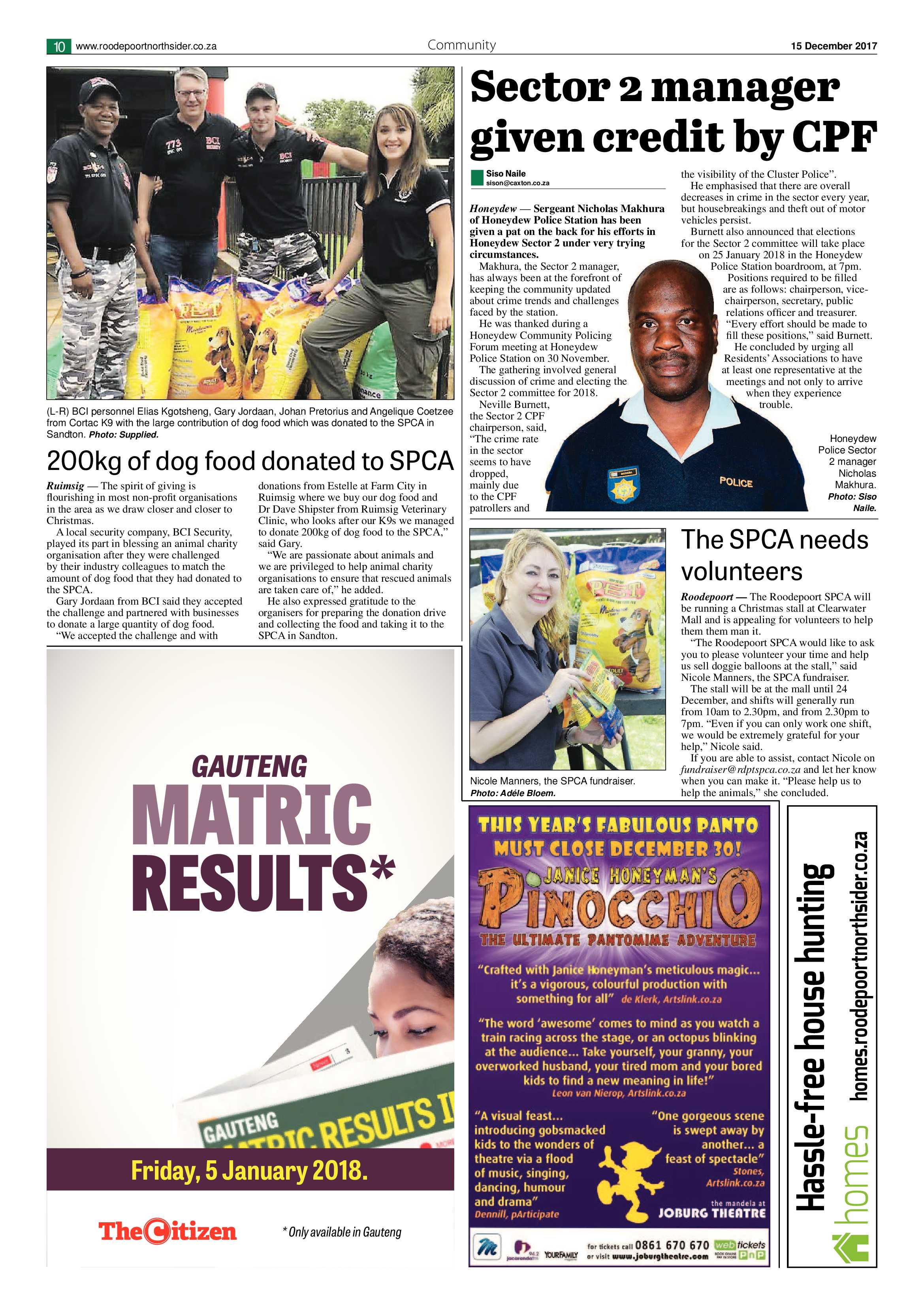 Roodepoort Northsider 15 December 2017 page 10