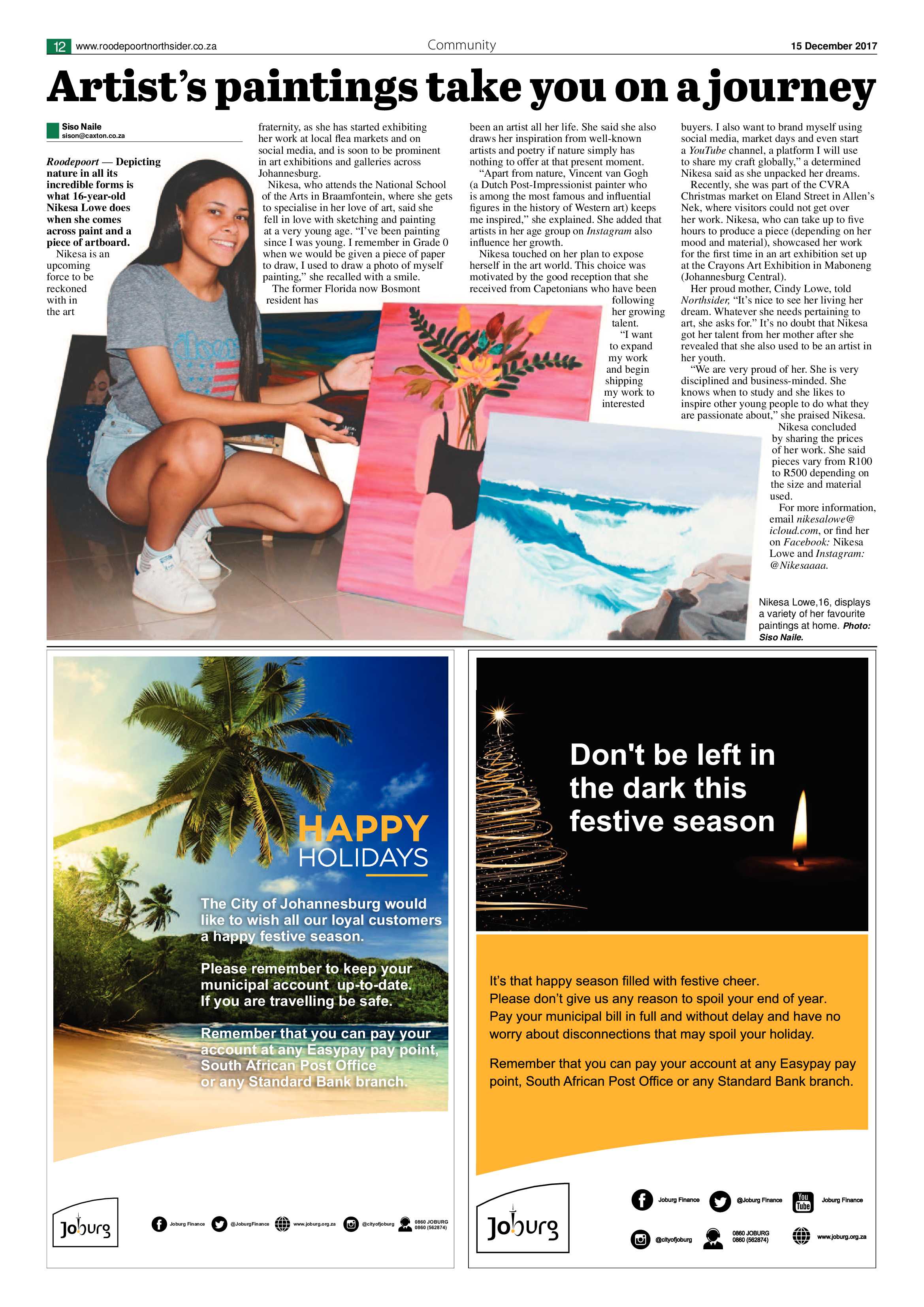 Roodepoort Northsider 15 December 2017 page 12