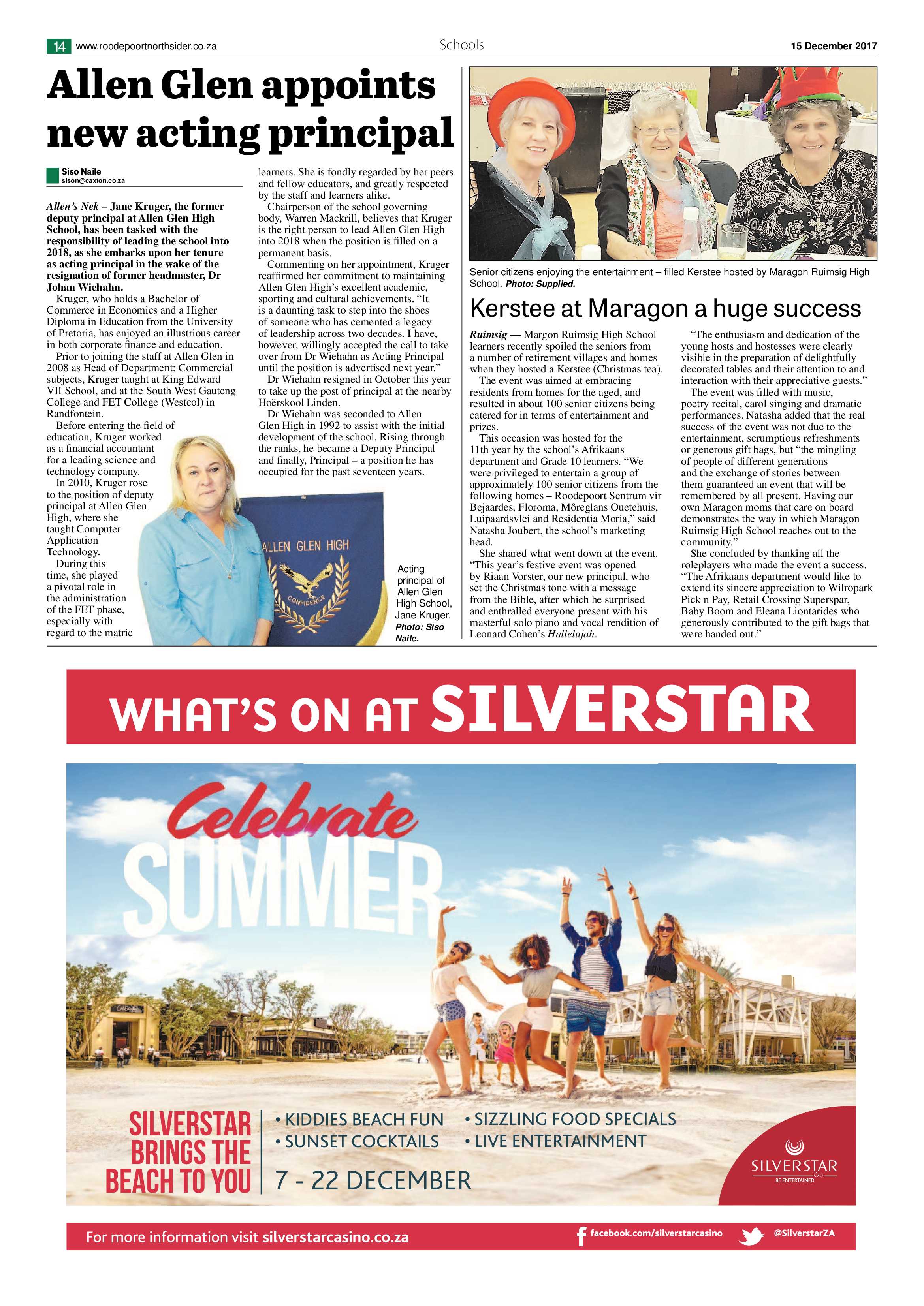 Roodepoort Northsider 15 December 2017 page 14