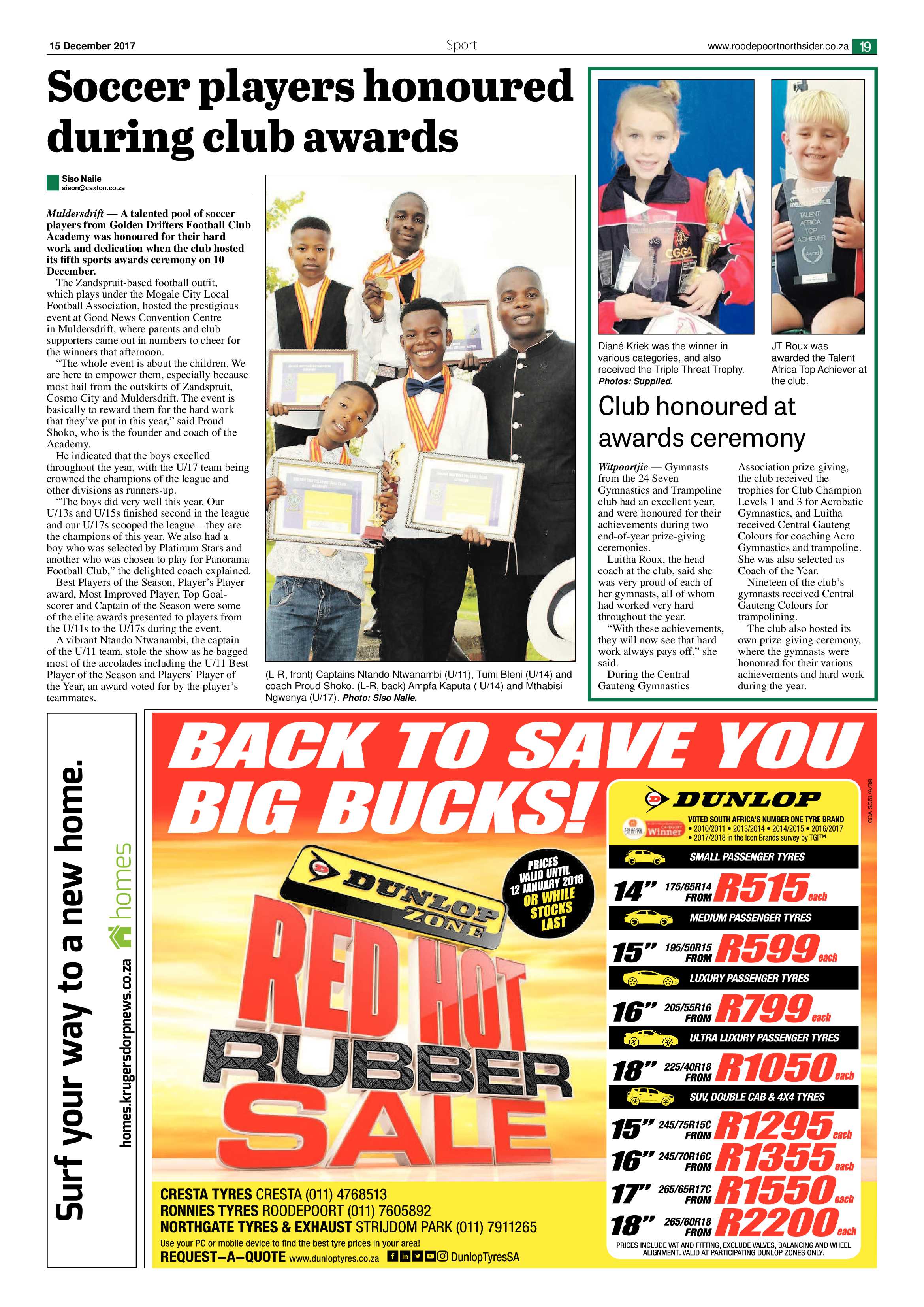 Roodepoort Northsider 15 December 2017 page 19