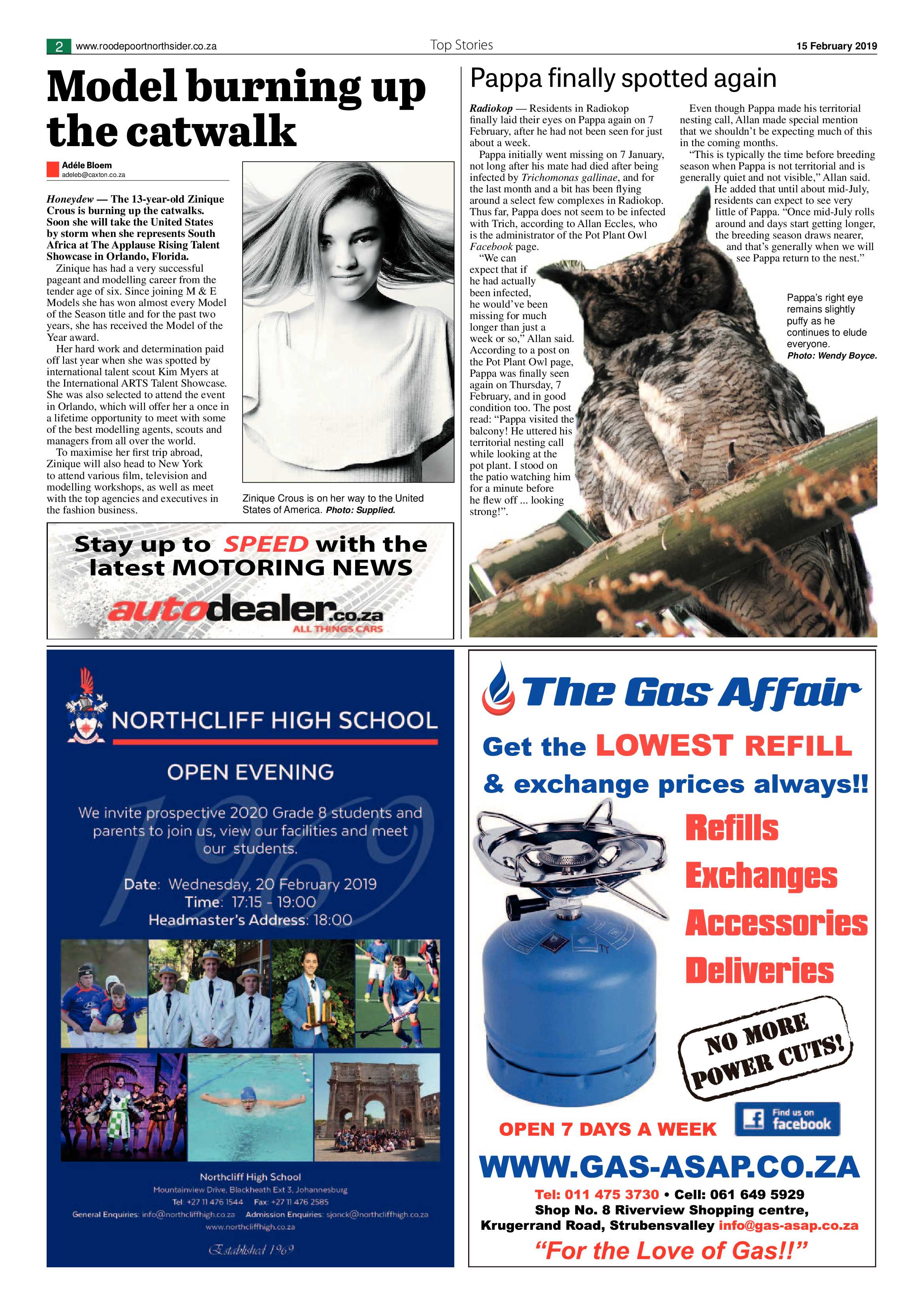 Roodepoort Northsider 15 February 2019 page 2