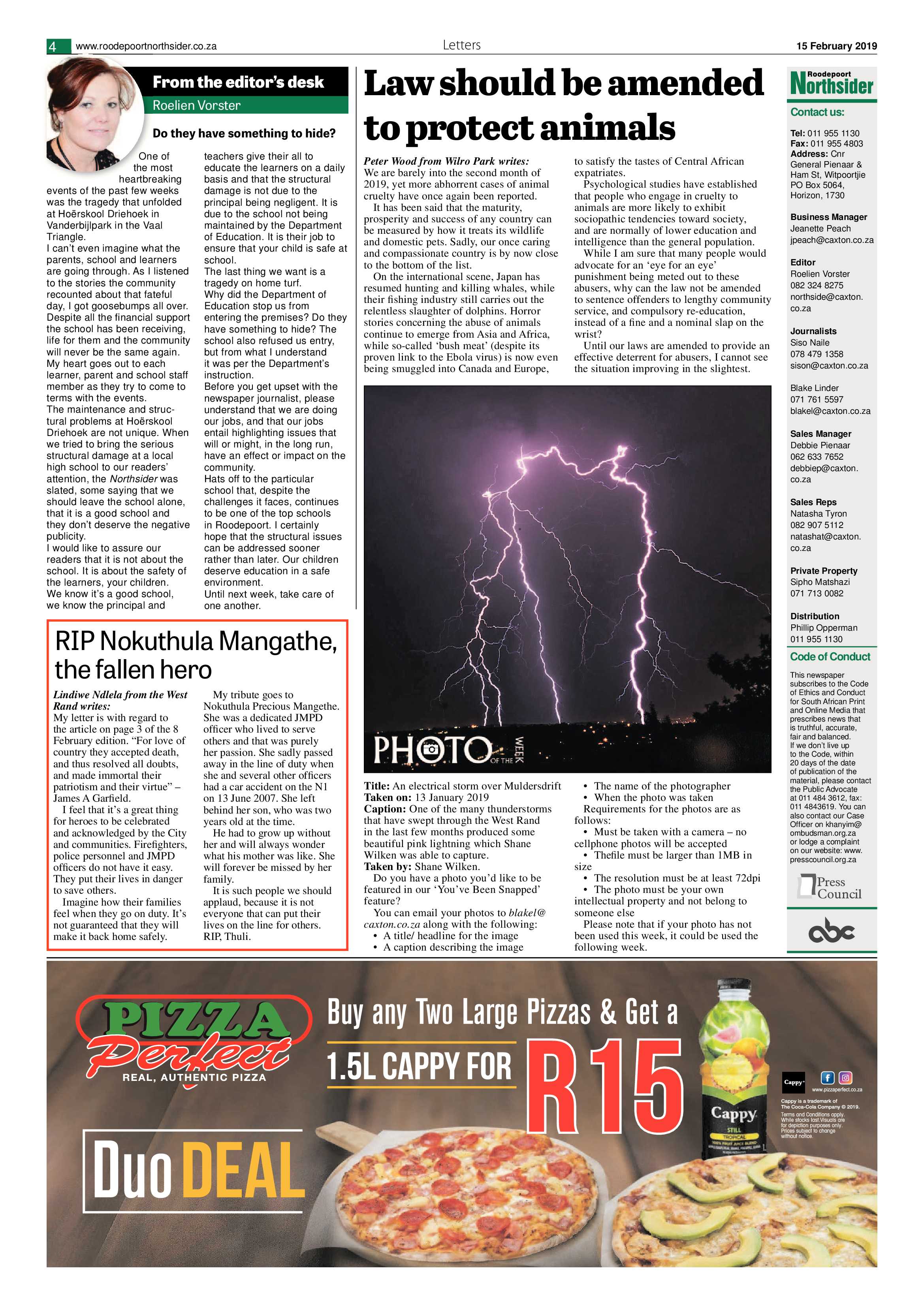 Roodepoort Northsider 15 February 2019 page 4