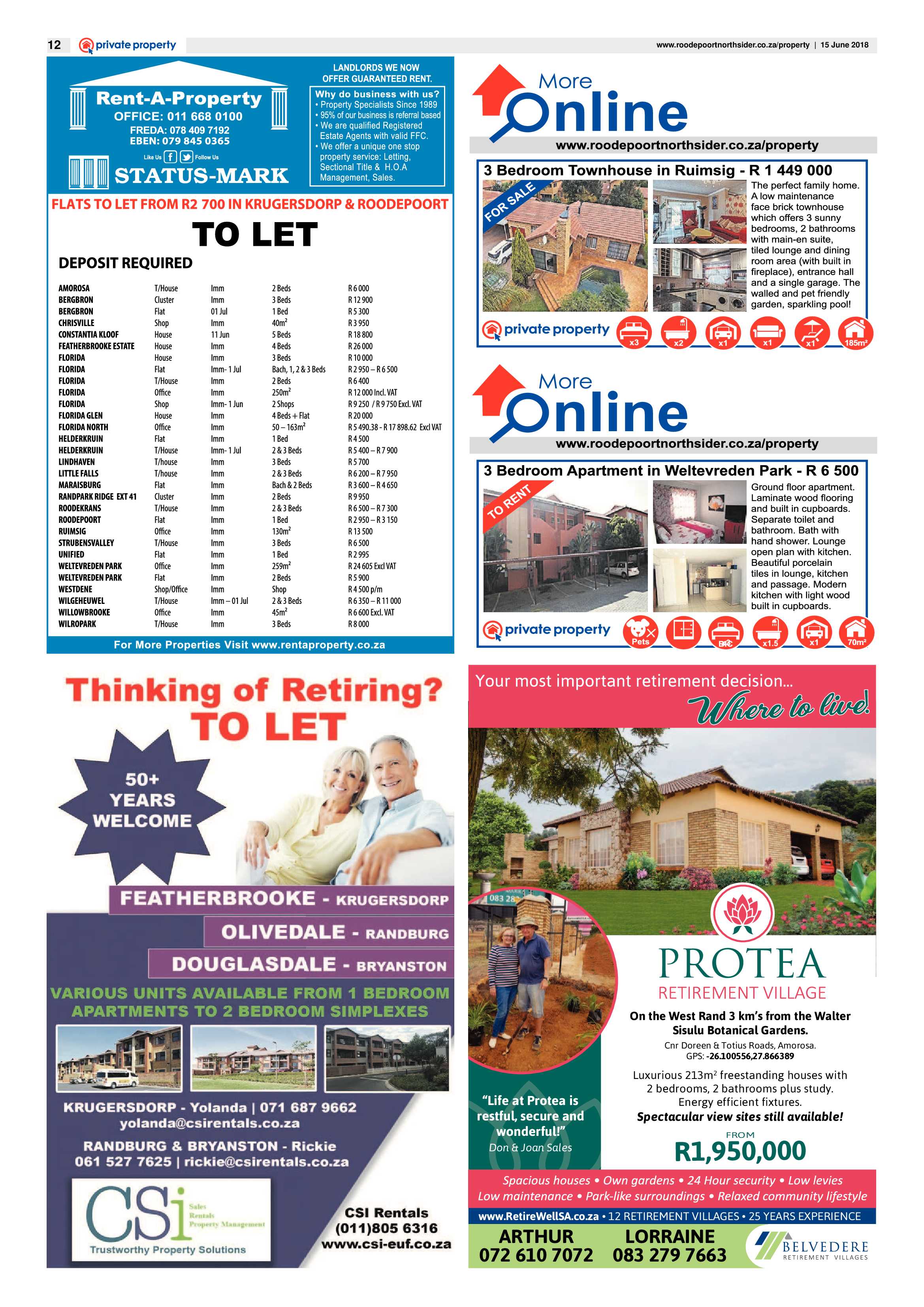 Roodepoort Northsider 15 June 2018 page 12