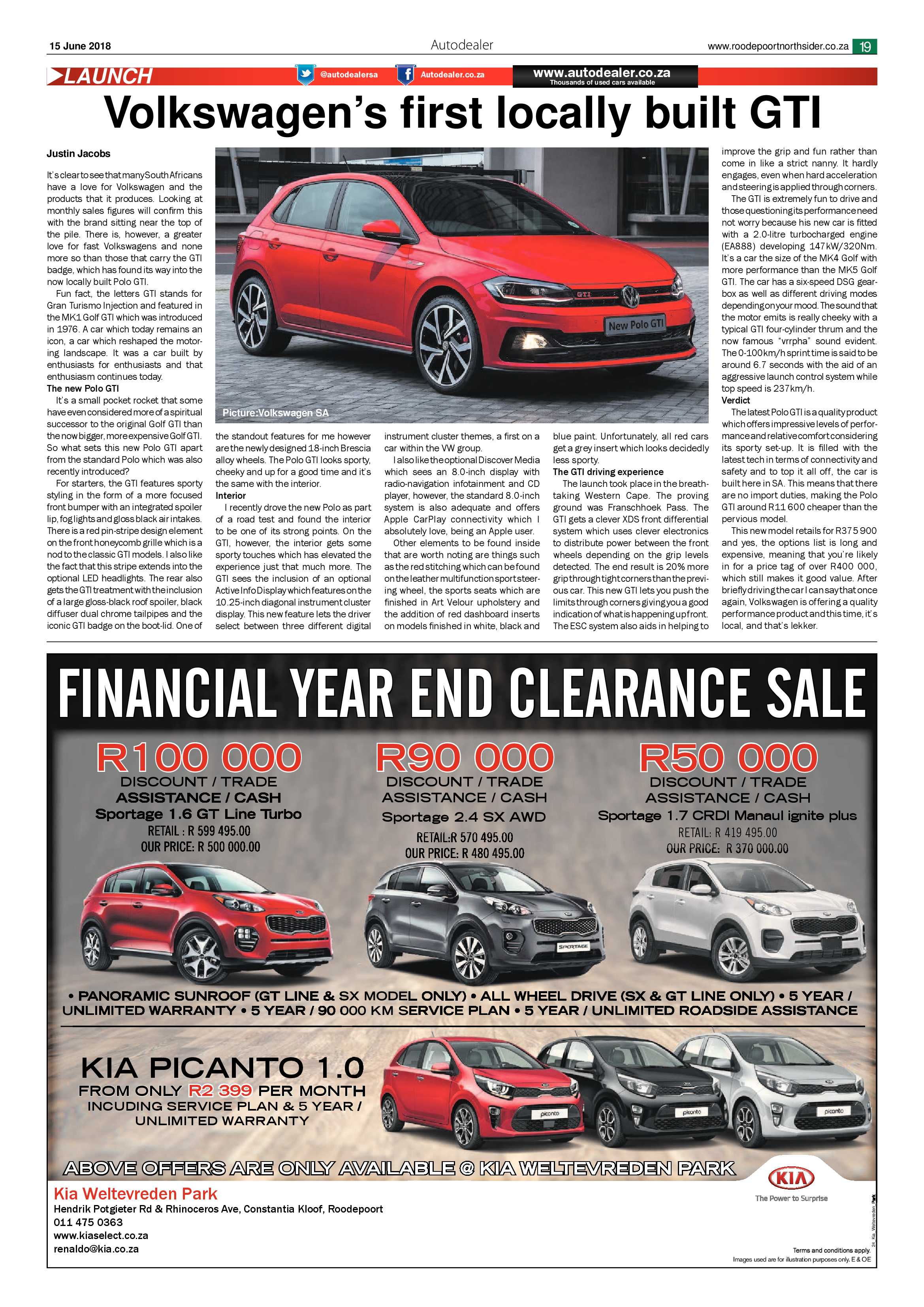 Roodepoort Northsider 15 June 2018 page 19