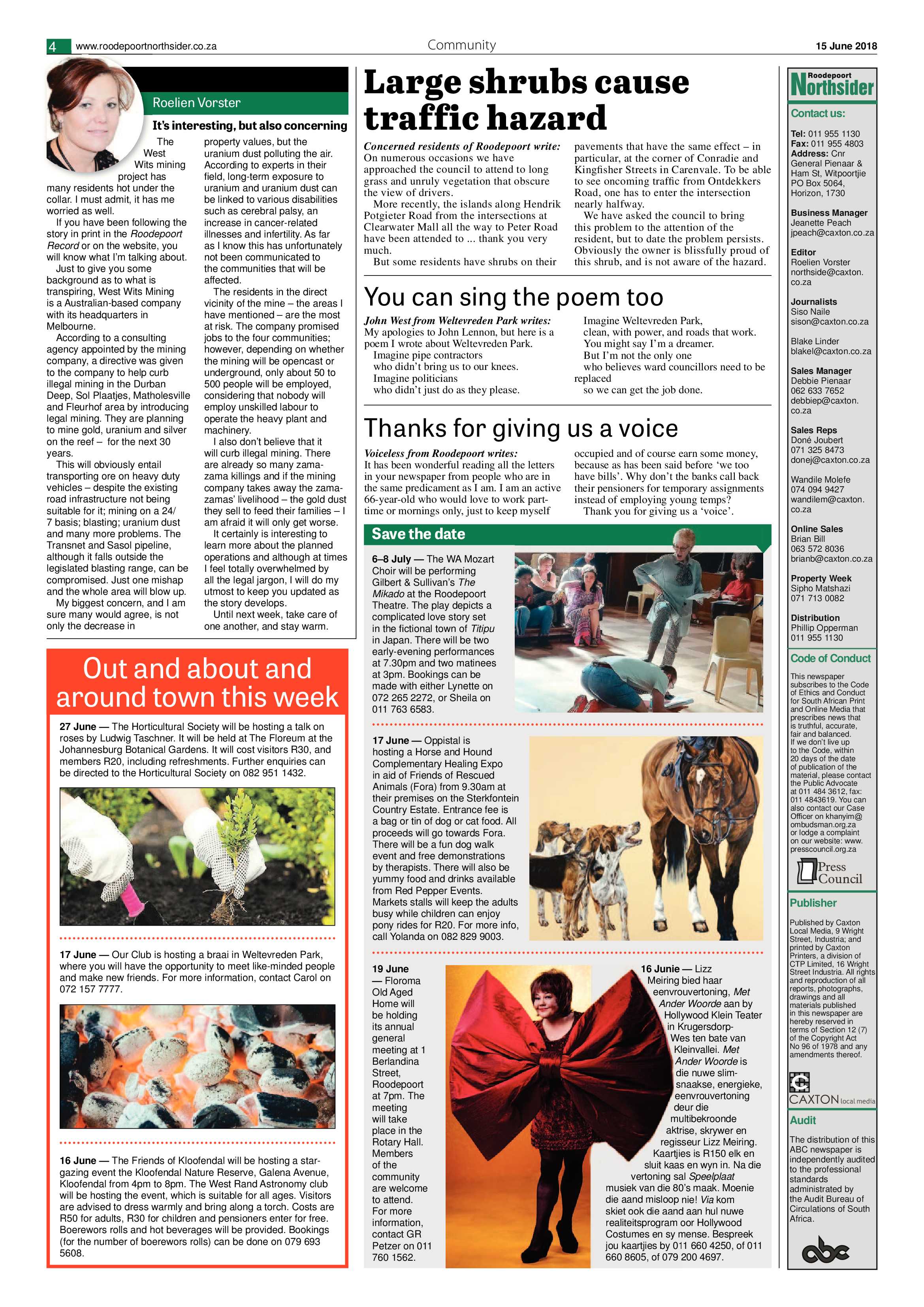 Roodepoort Northsider 15 June 2018 page 4