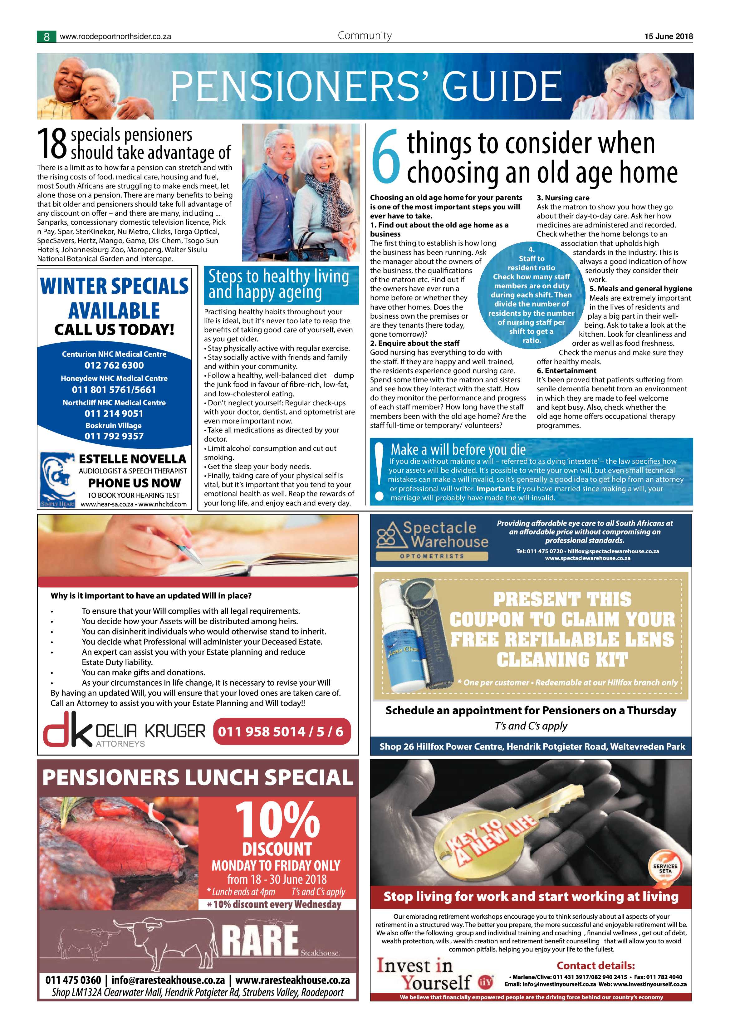Roodepoort Northsider 15 June 2018 page 8