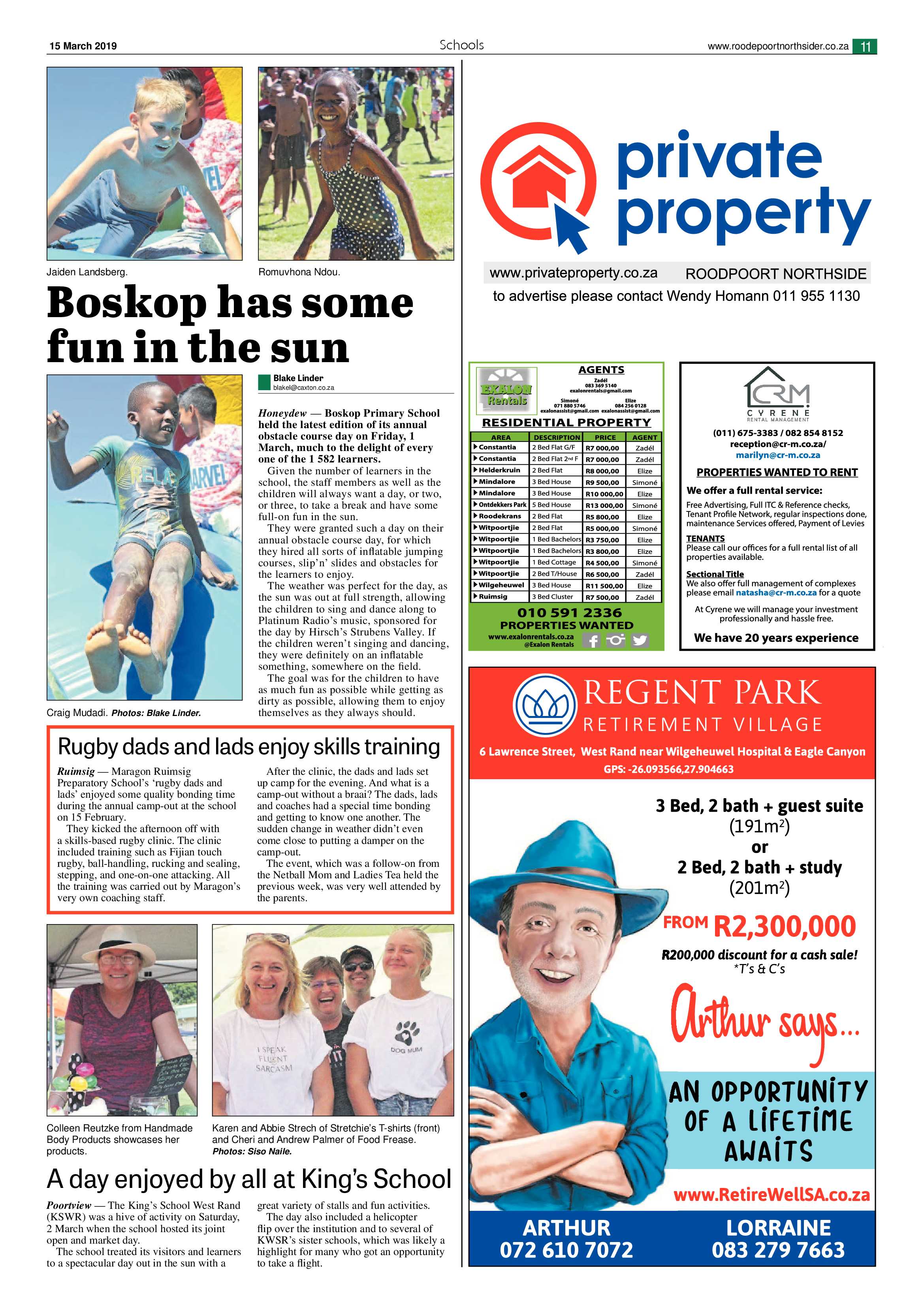 Roodepoort Northsider 15 March 2019 page 11
