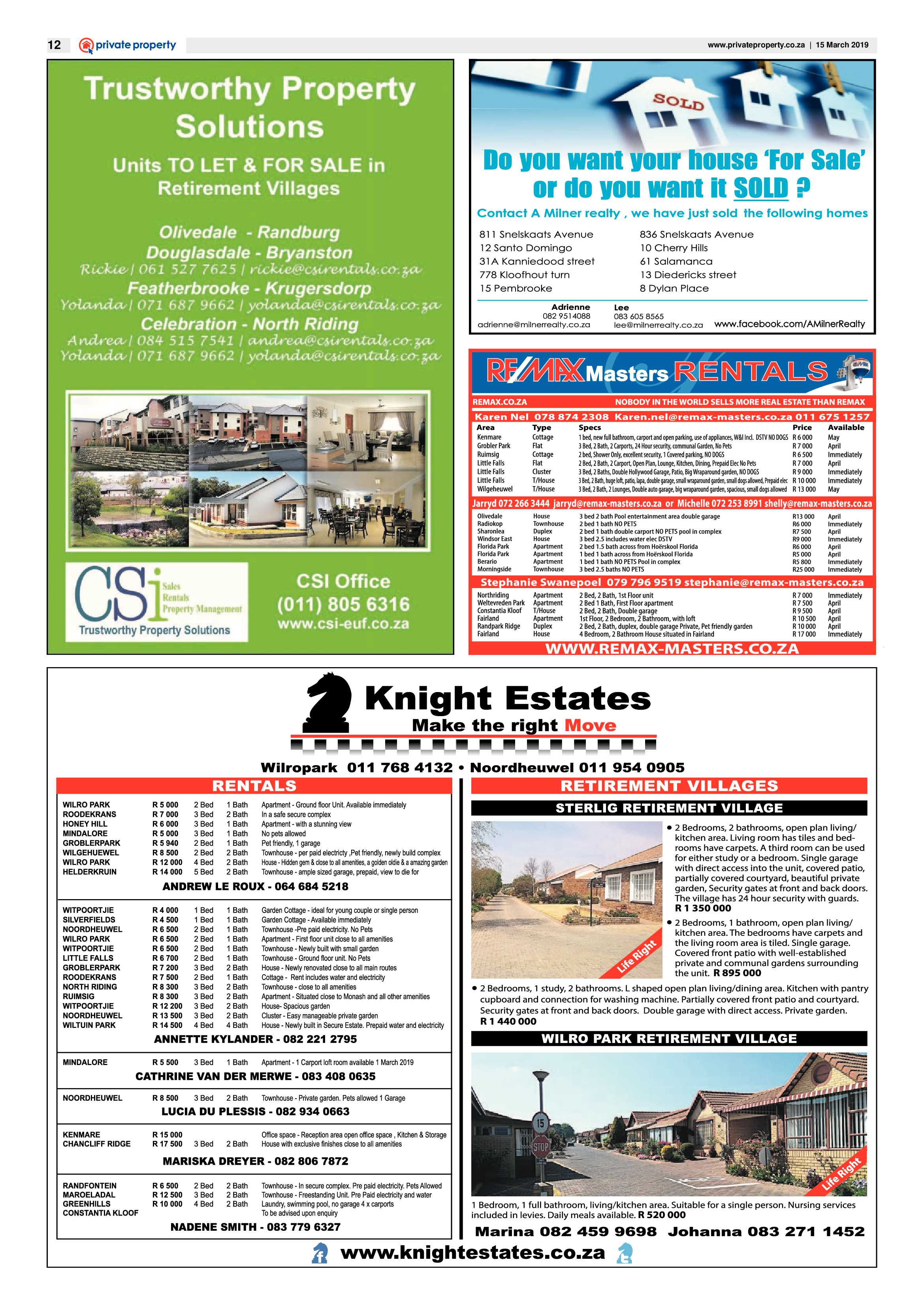 Roodepoort Northsider 15 March 2019 page 12