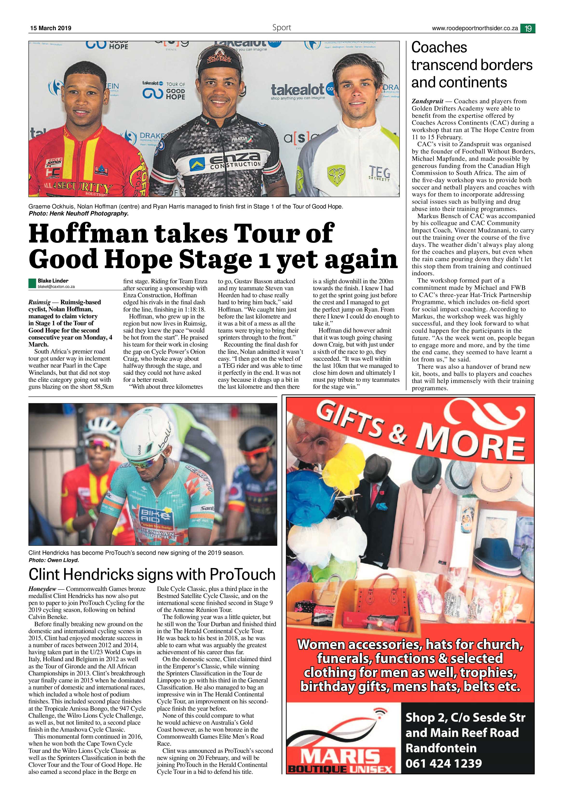Roodepoort Northsider 15 March 2019 page 19