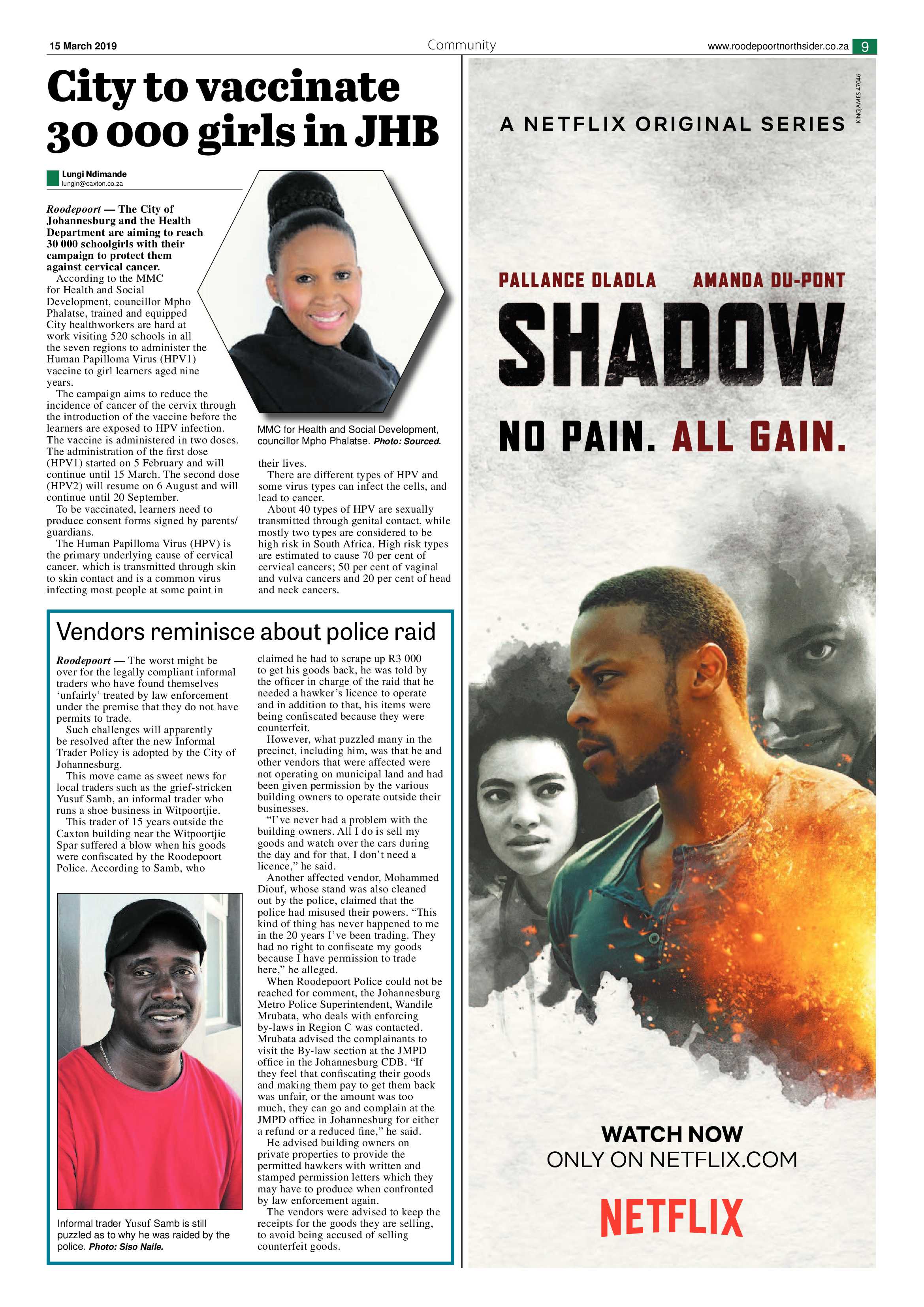 Roodepoort Northsider 15 March 2019 page 9