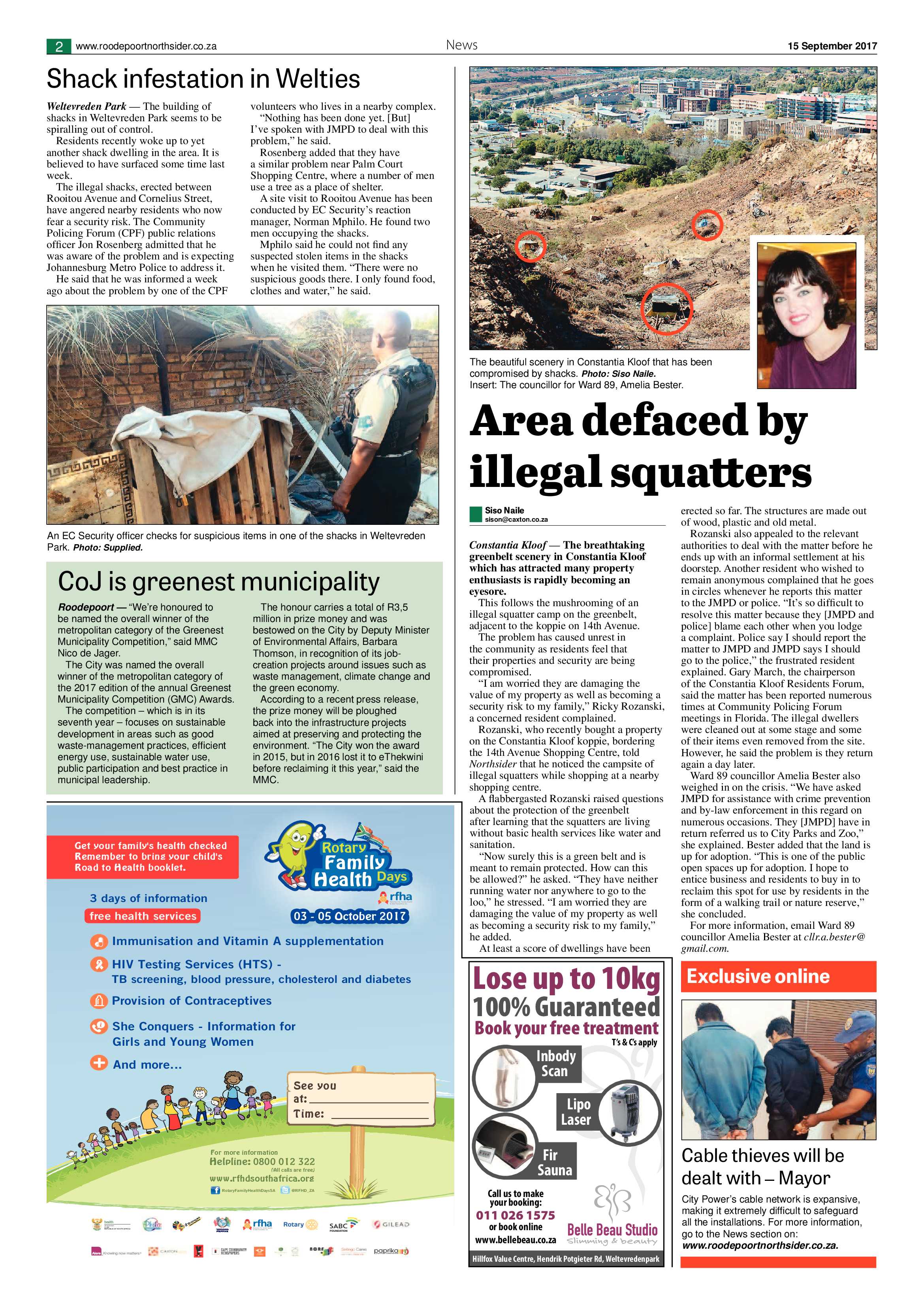 Roodepoort Northsider 15 September 2017 page 2