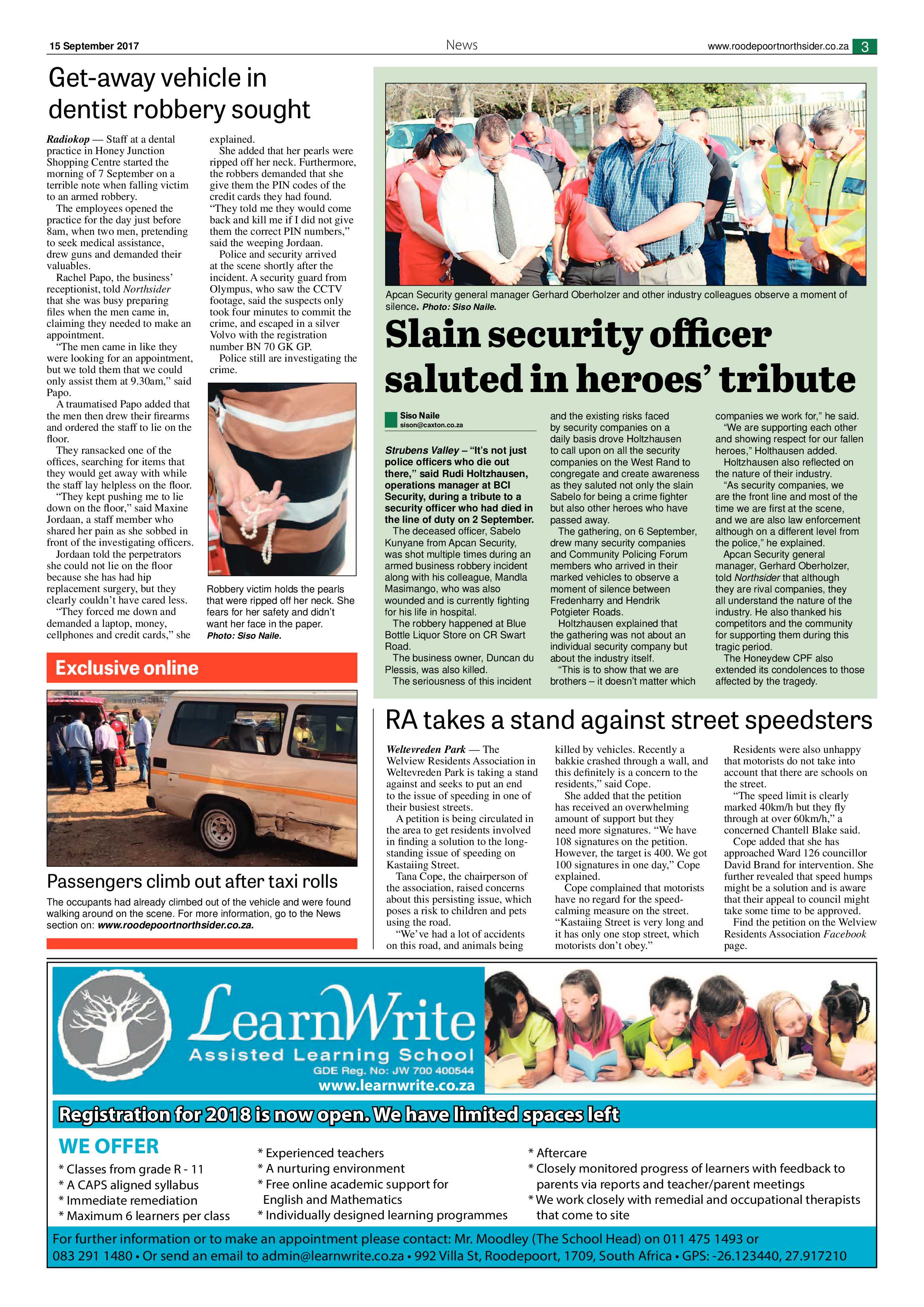 Roodepoort Northsider 15 September 2017 page 3