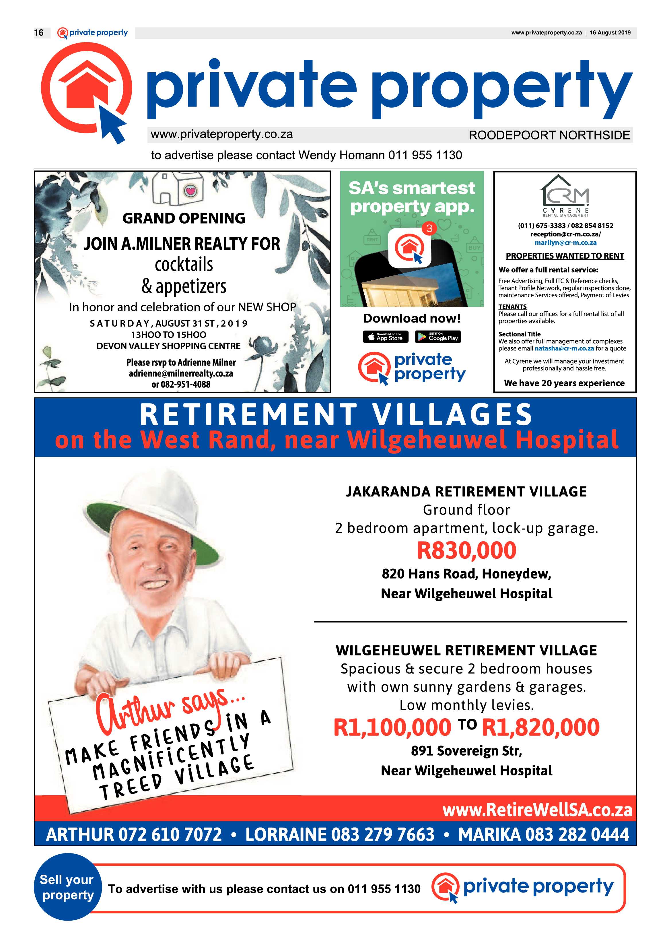 Roodepoort Northsider 16 August 2019 page 16