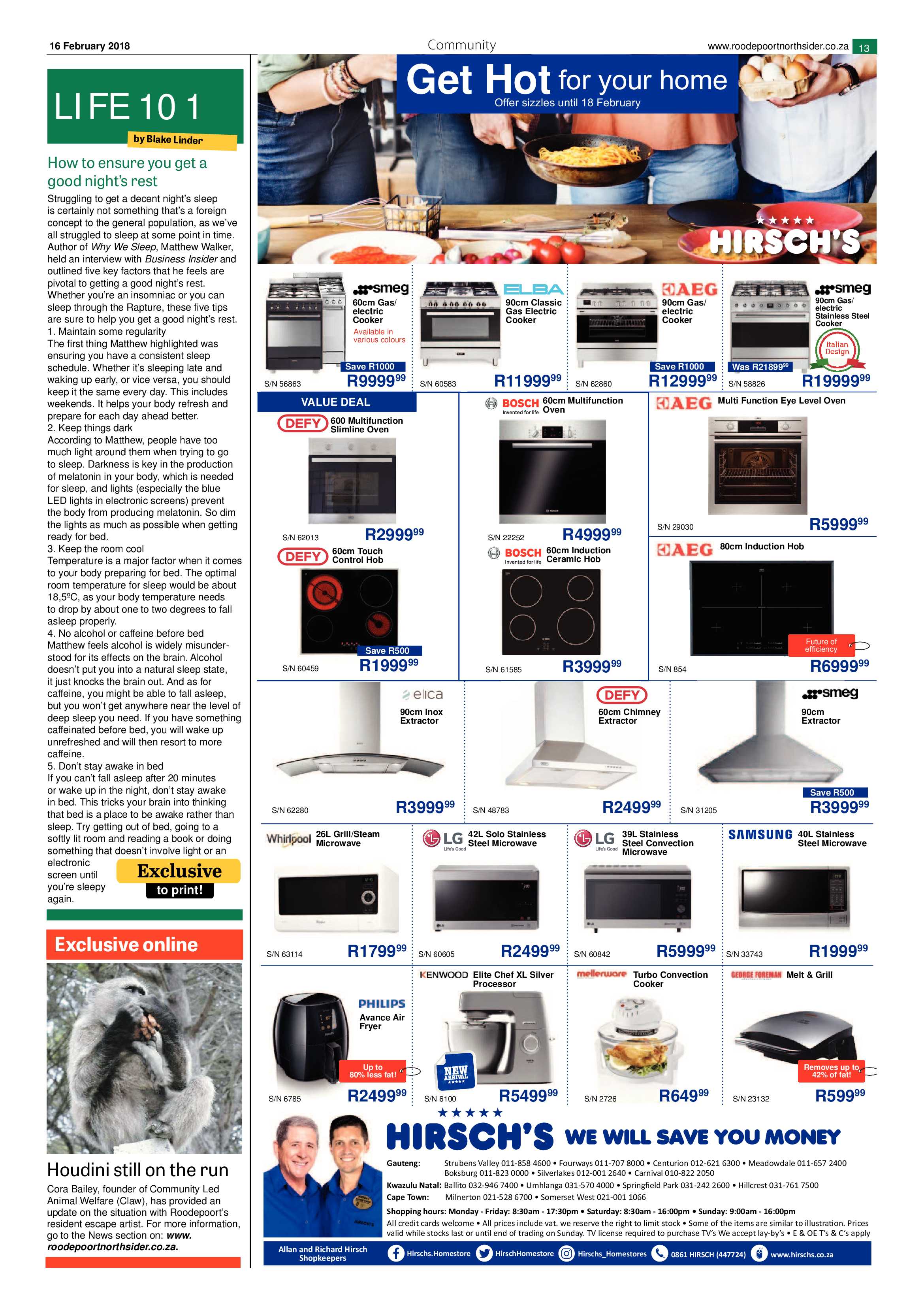 Roodepoort Northsider 16 February 2018 page 13