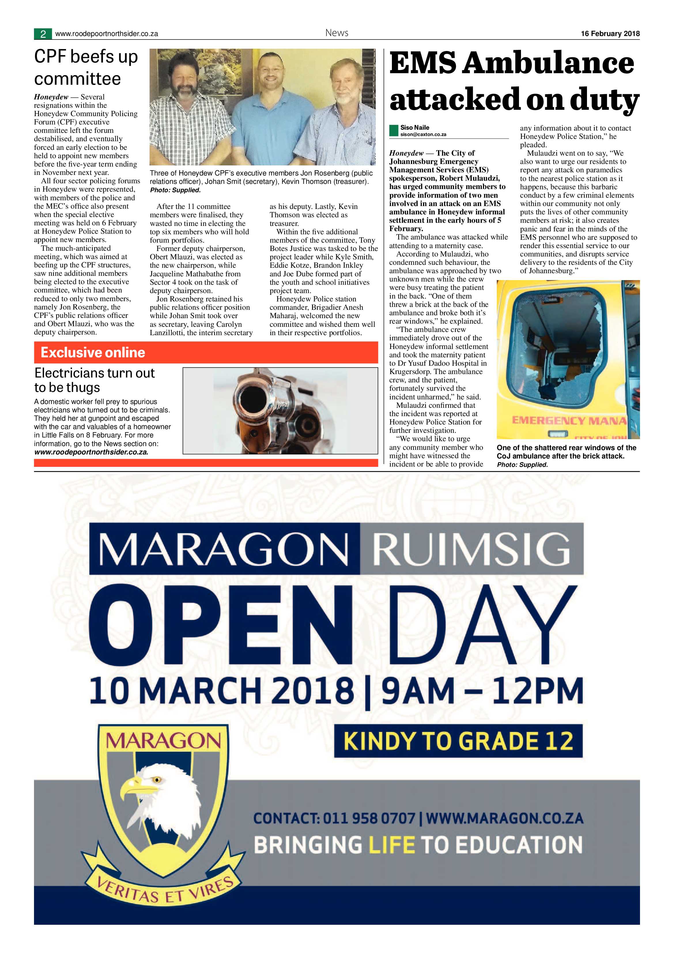 Roodepoort Northsider 16 February 2018 page 2