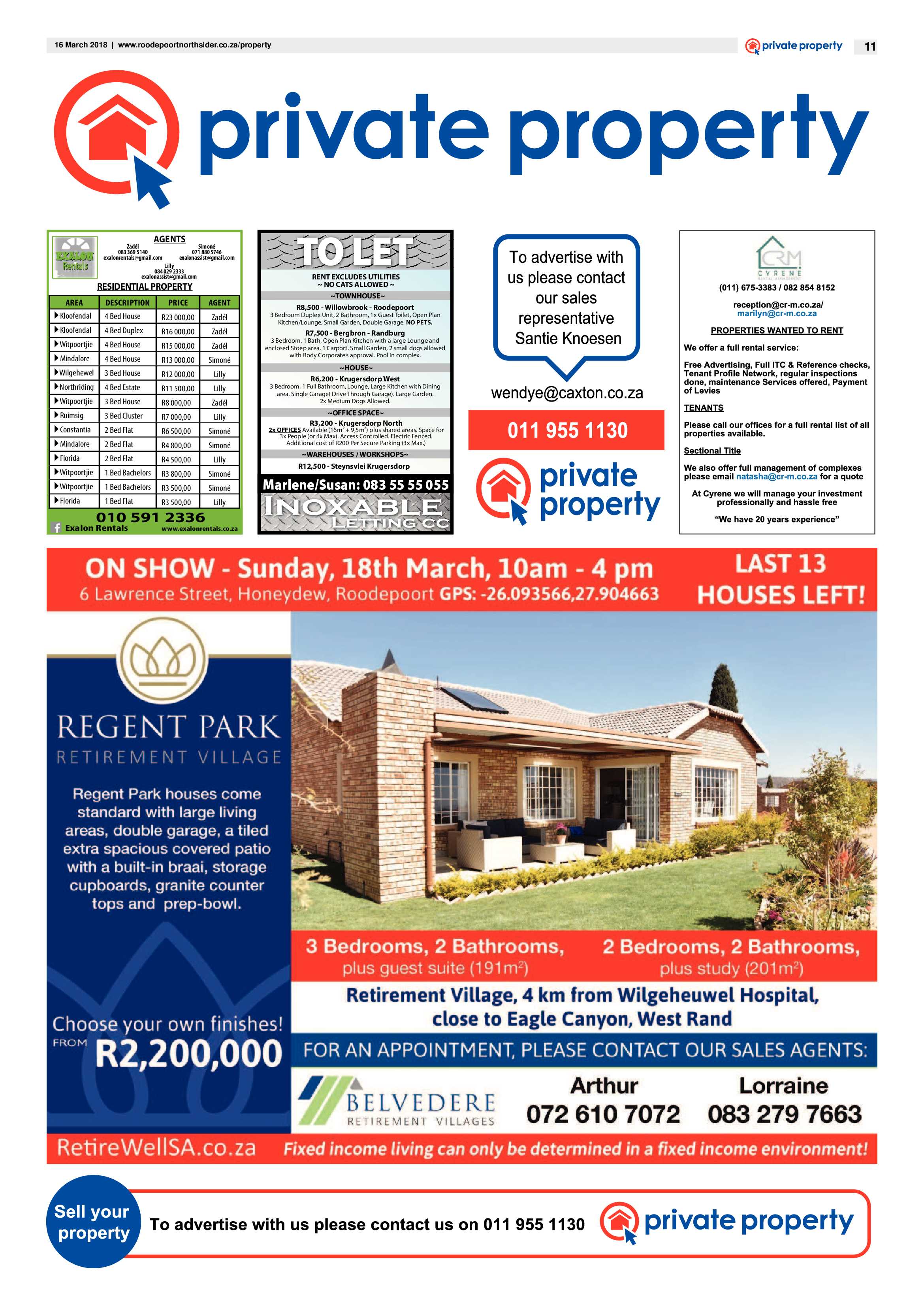 Roodepoort Northsider 16 March 2018 page 11