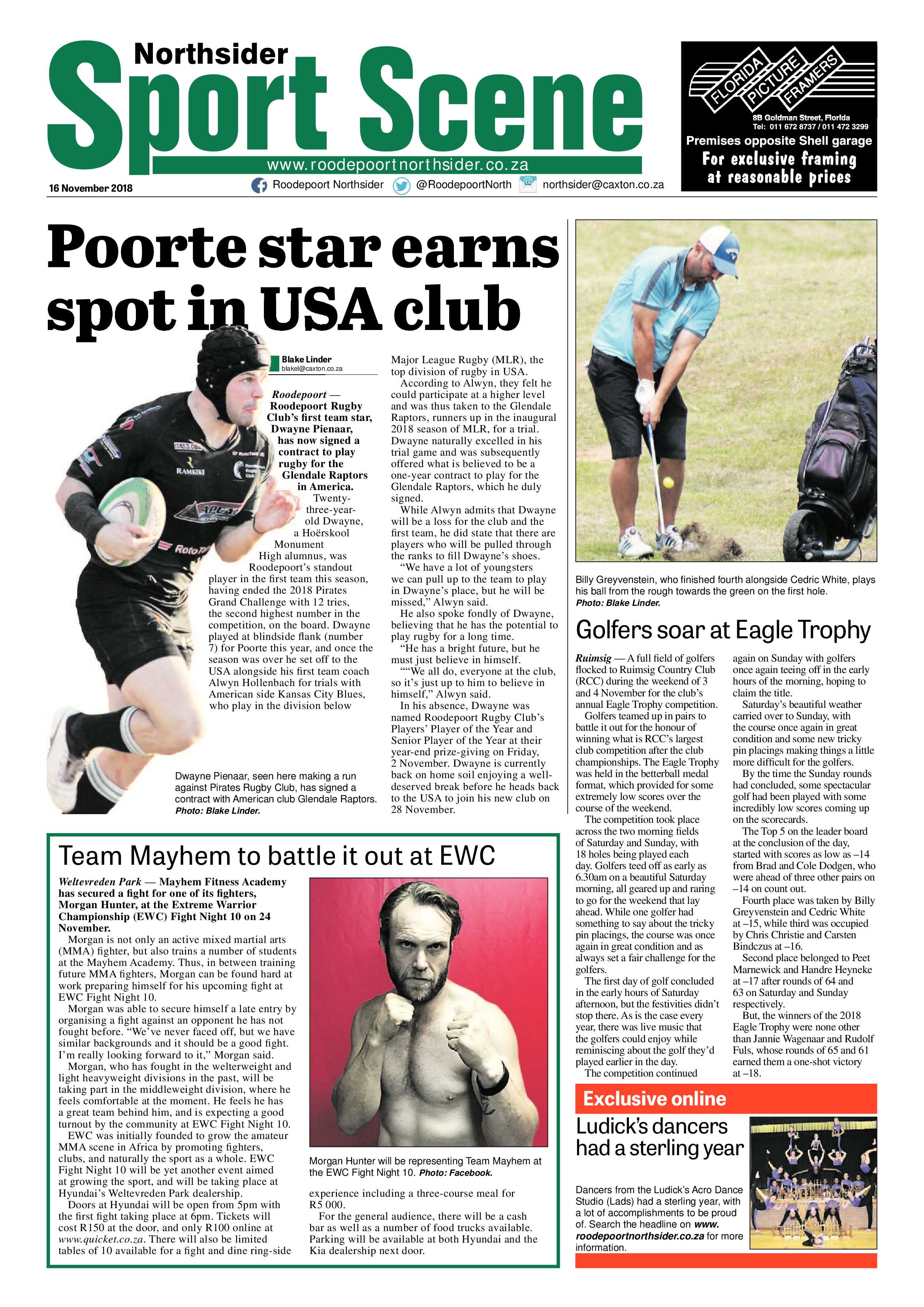 Roodepoort Northsider 16 November 2018 page 16