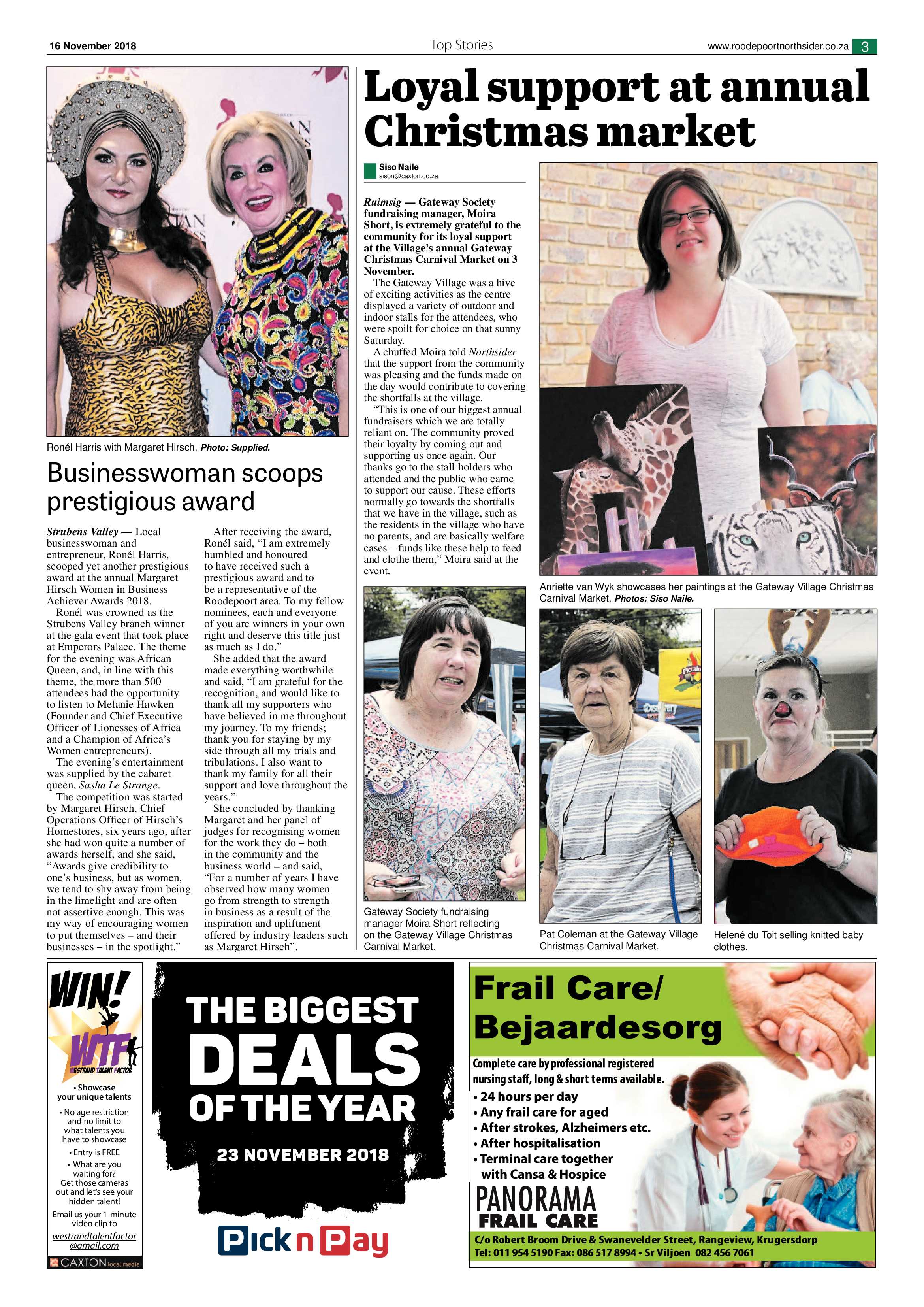 Roodepoort Northsider 16 November 2018 page 3