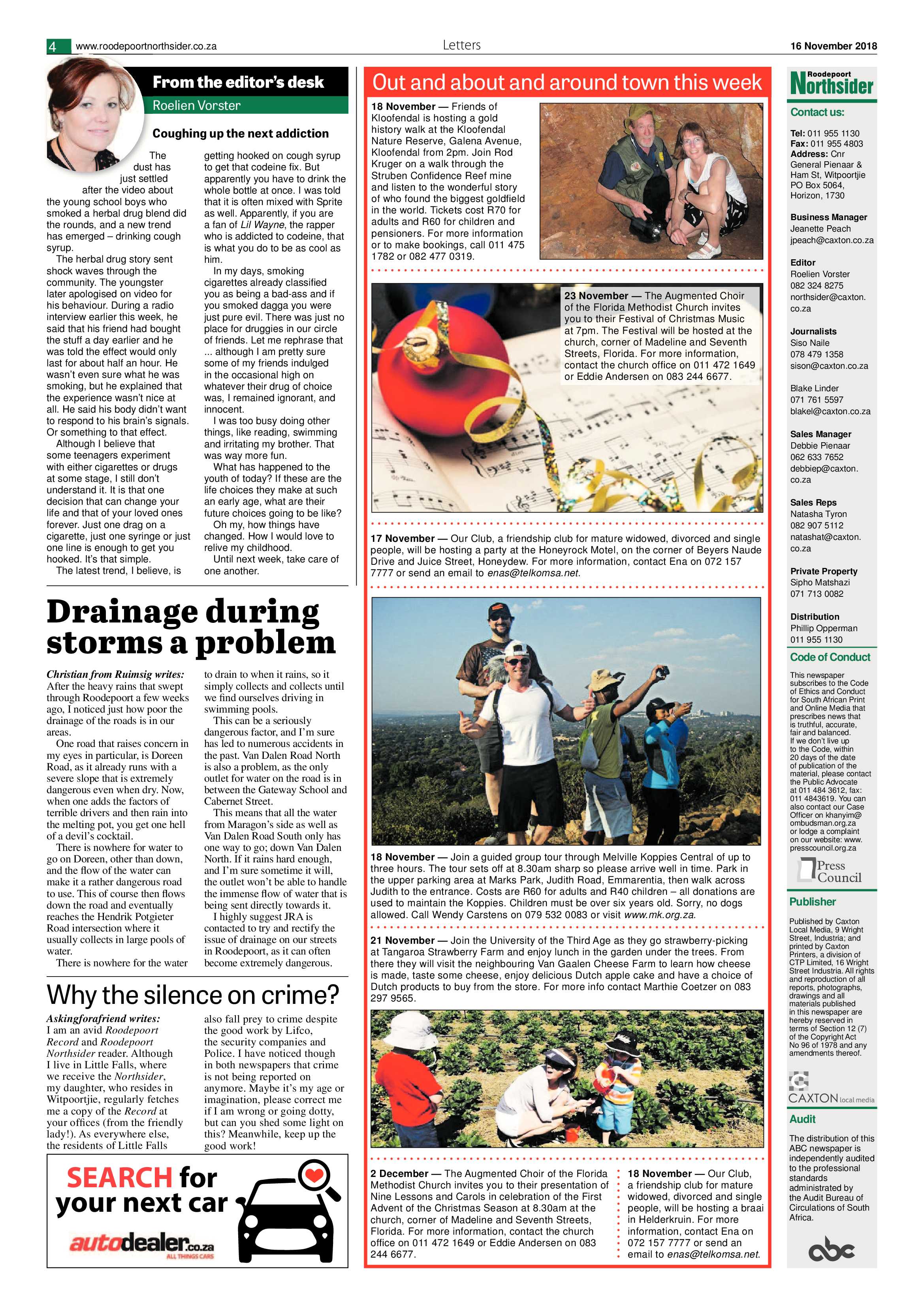 Roodepoort Northsider 16 November 2018 page 4