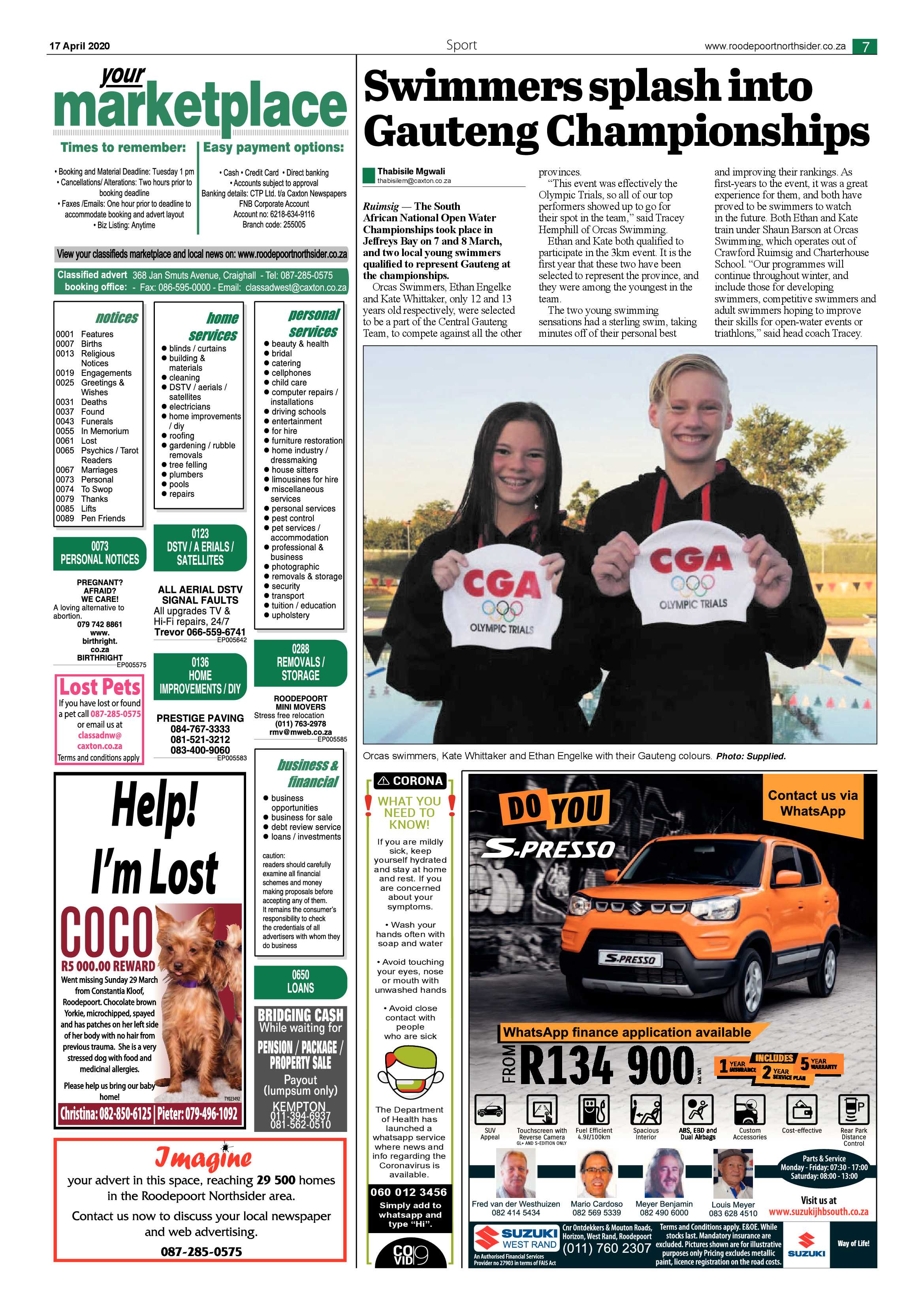Roodepoort Northsider 17 April 2020 page 7