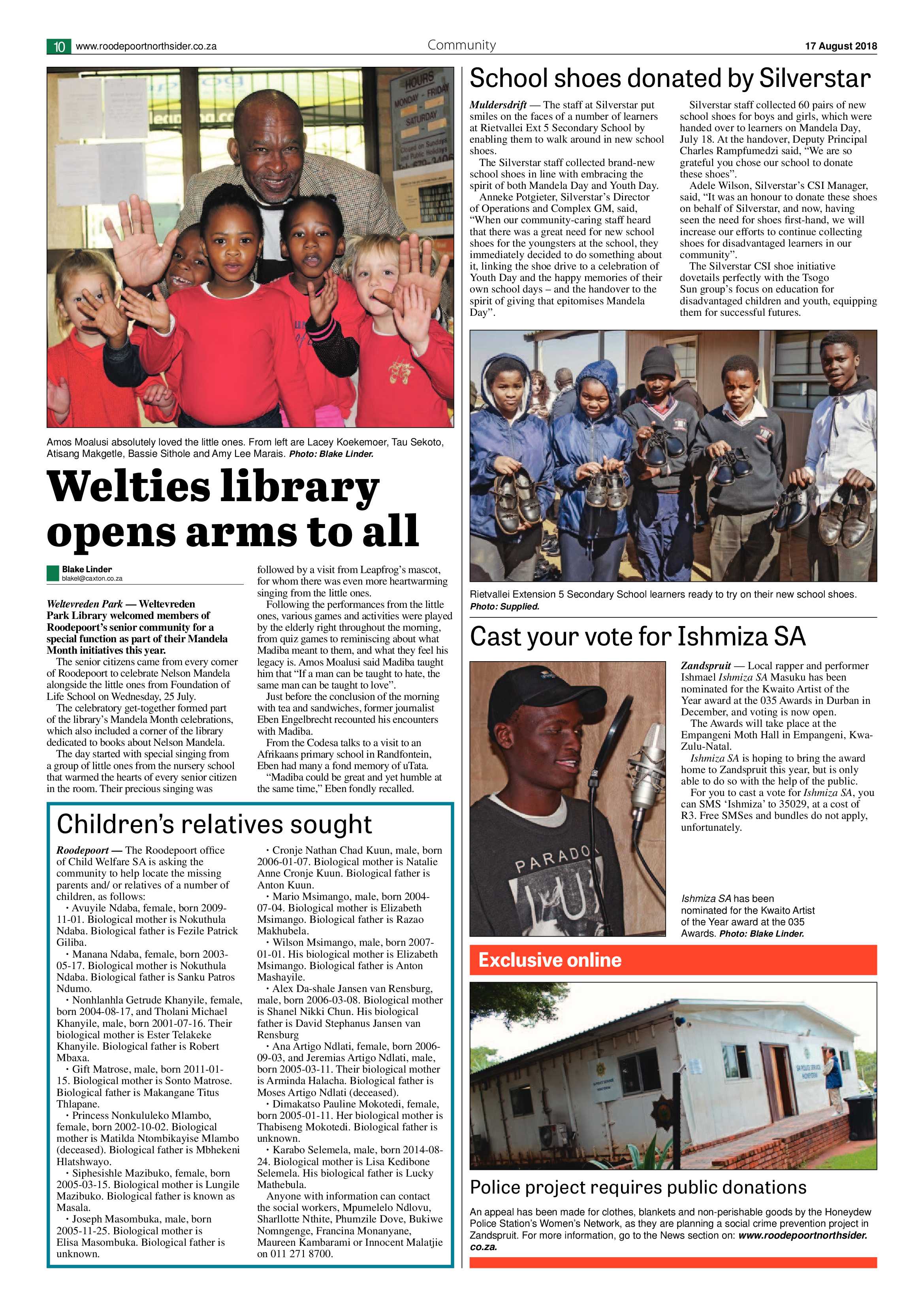 Roodepoort Northsider 17 August 2018 page 10