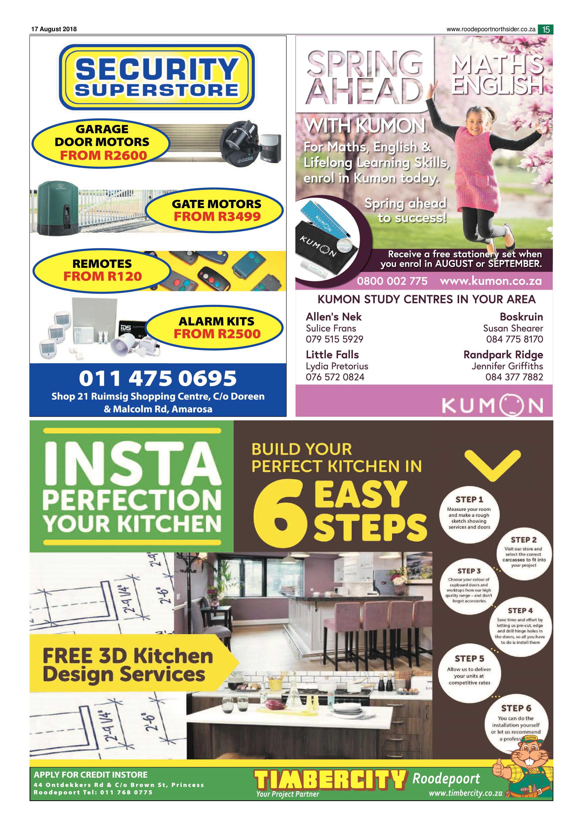 Roodepoort Northsider 17 August 2018 page 15