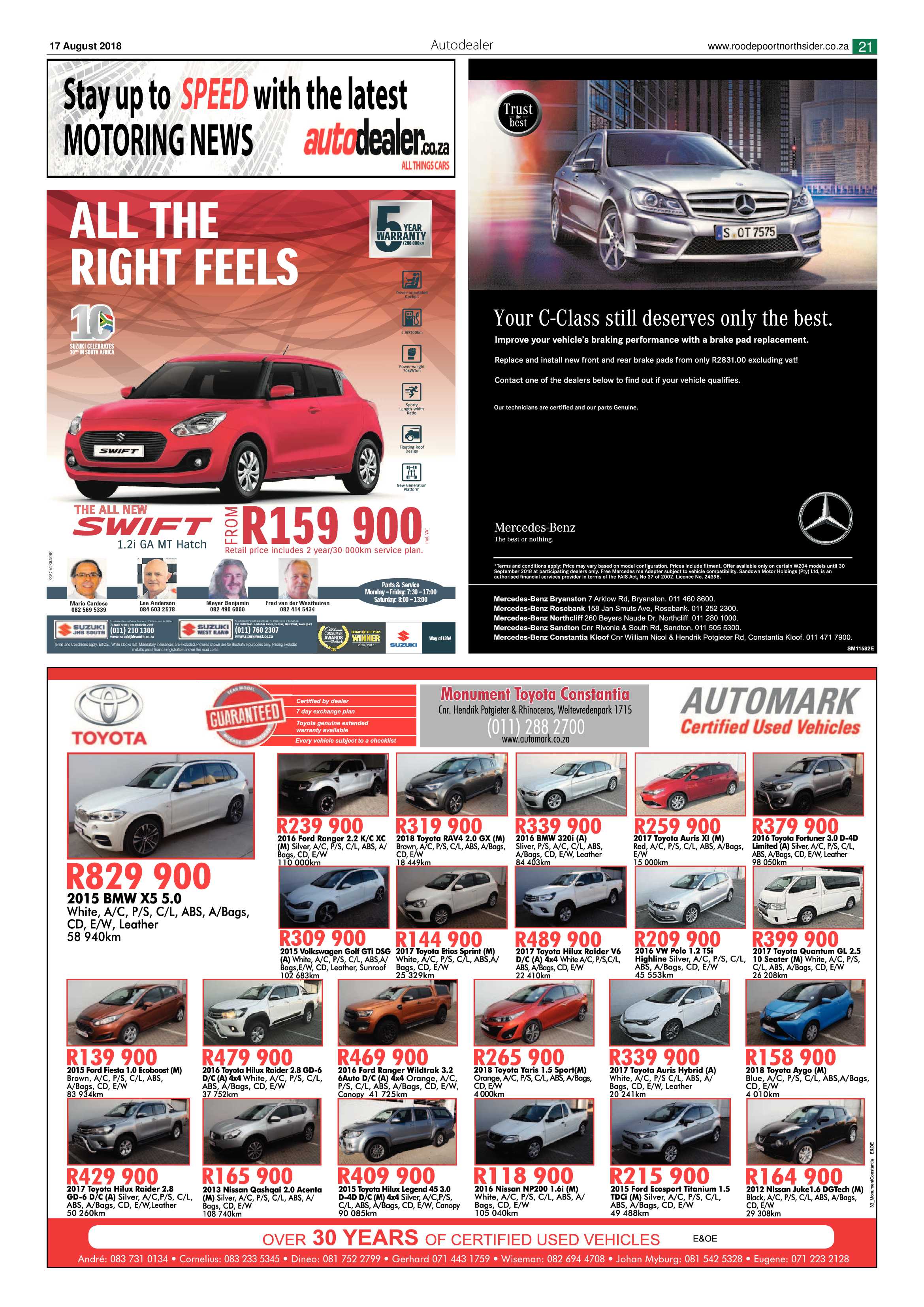 Roodepoort Northsider 17 August 2018 page 21