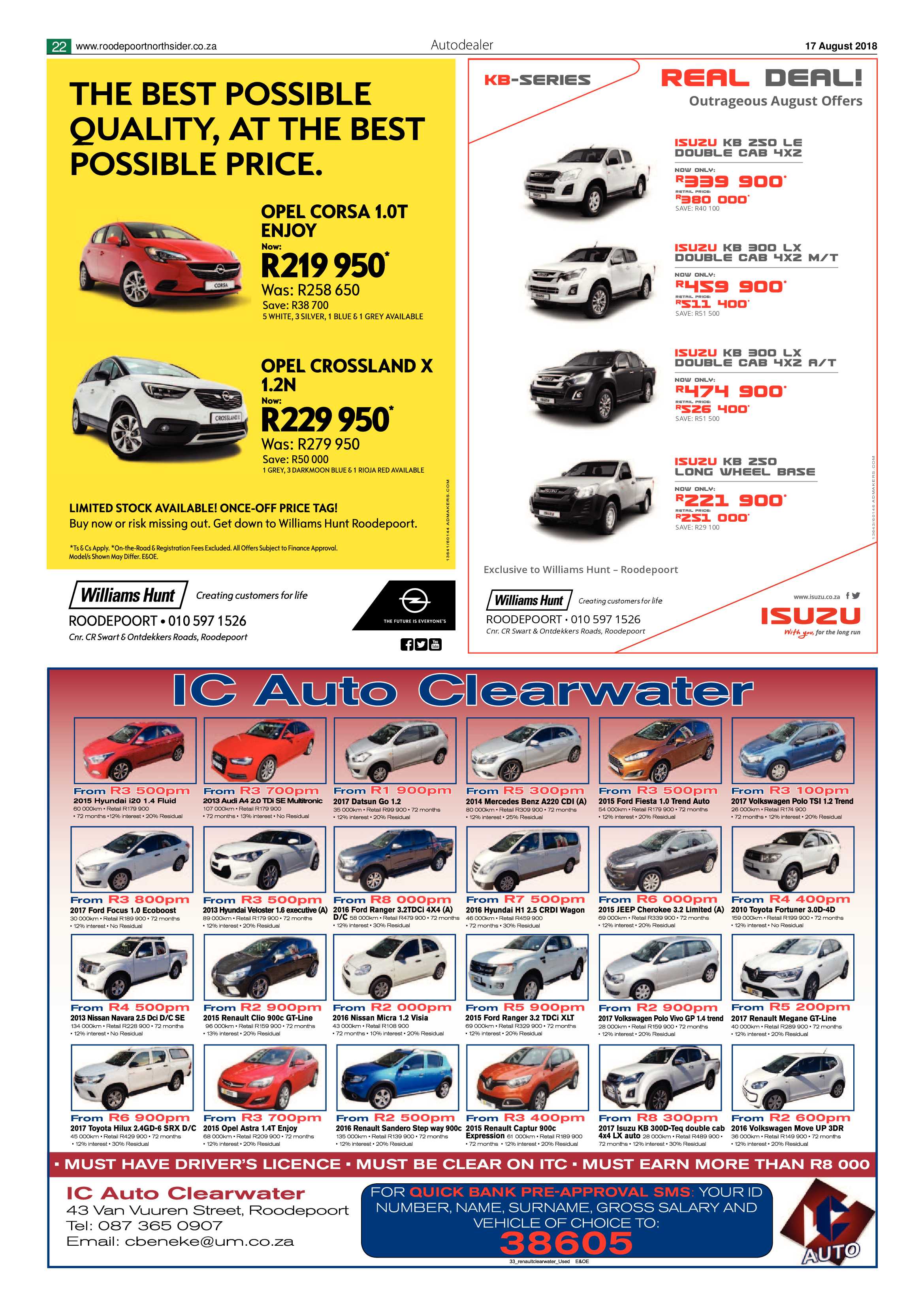 Roodepoort Northsider 17 August 2018 page 22