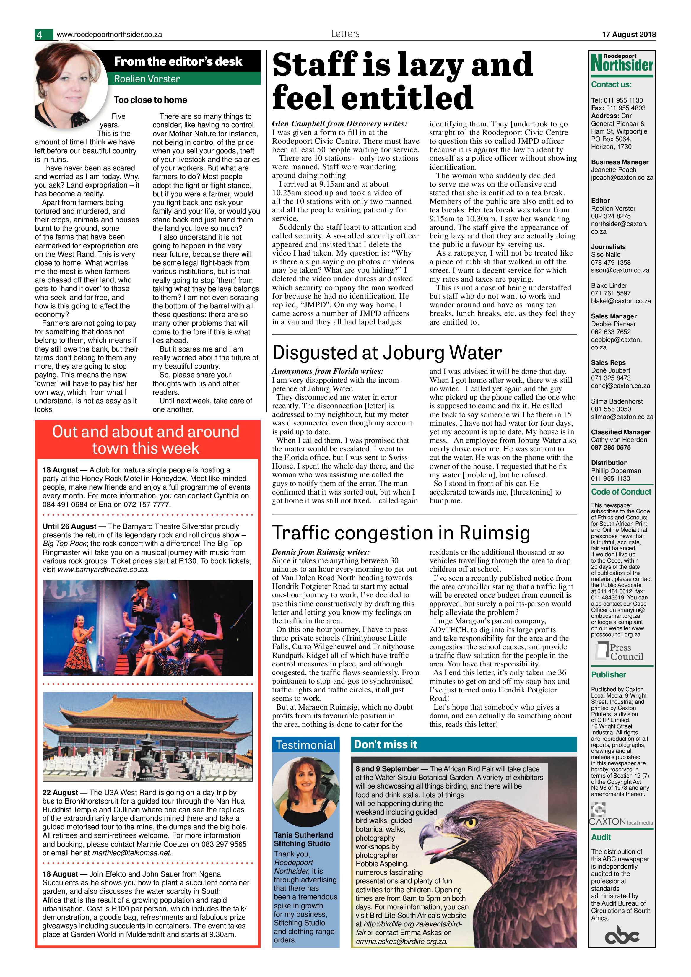 Roodepoort Northsider 17 August 2018 page 4