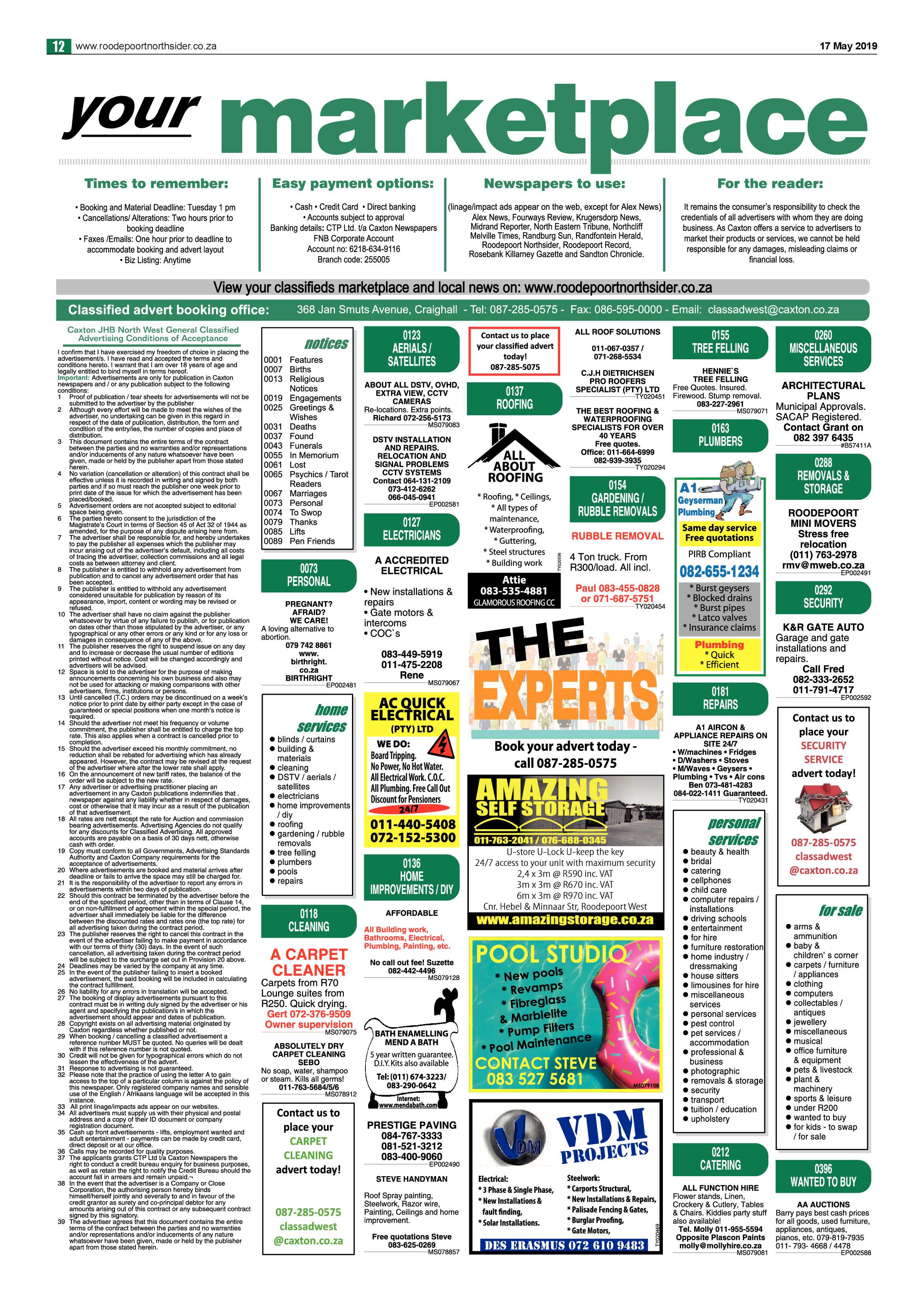 Roodepoort Northsider 17 May 2019 page 12