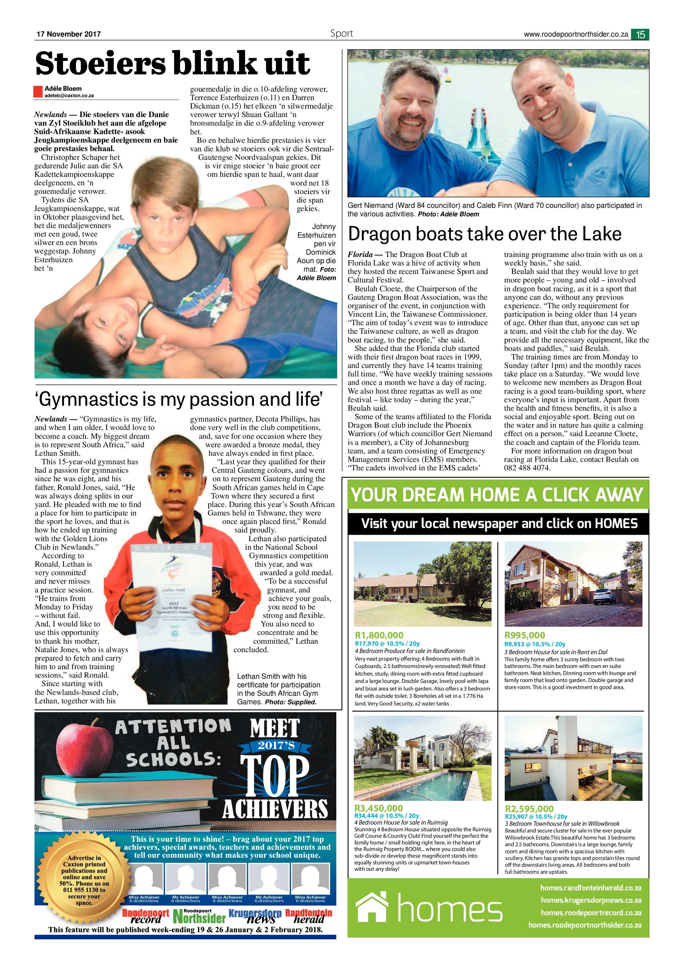 Roodepoort Northsider 17 November 2017 page 15