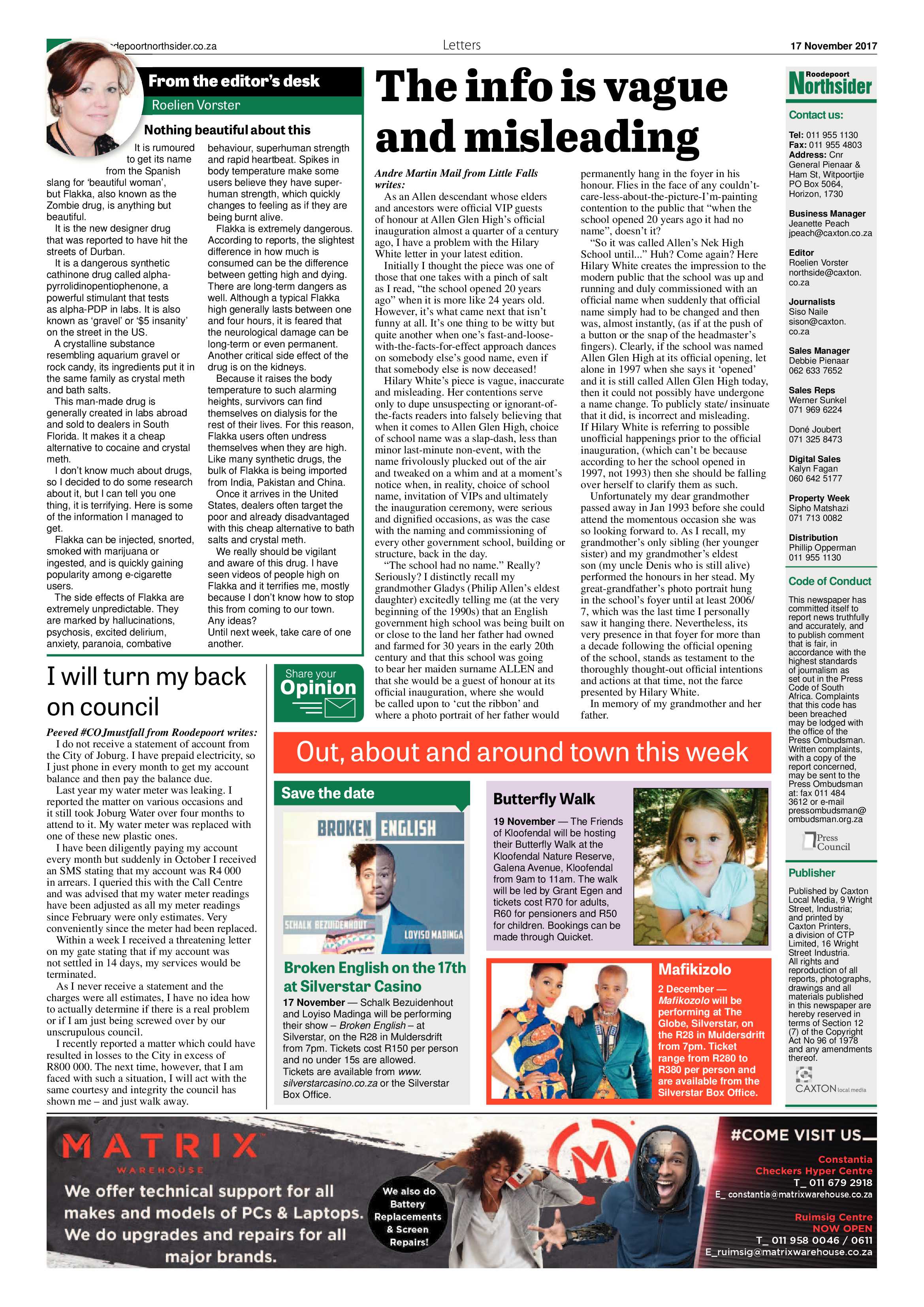 Roodepoort Northsider 17 November 2017 page 4