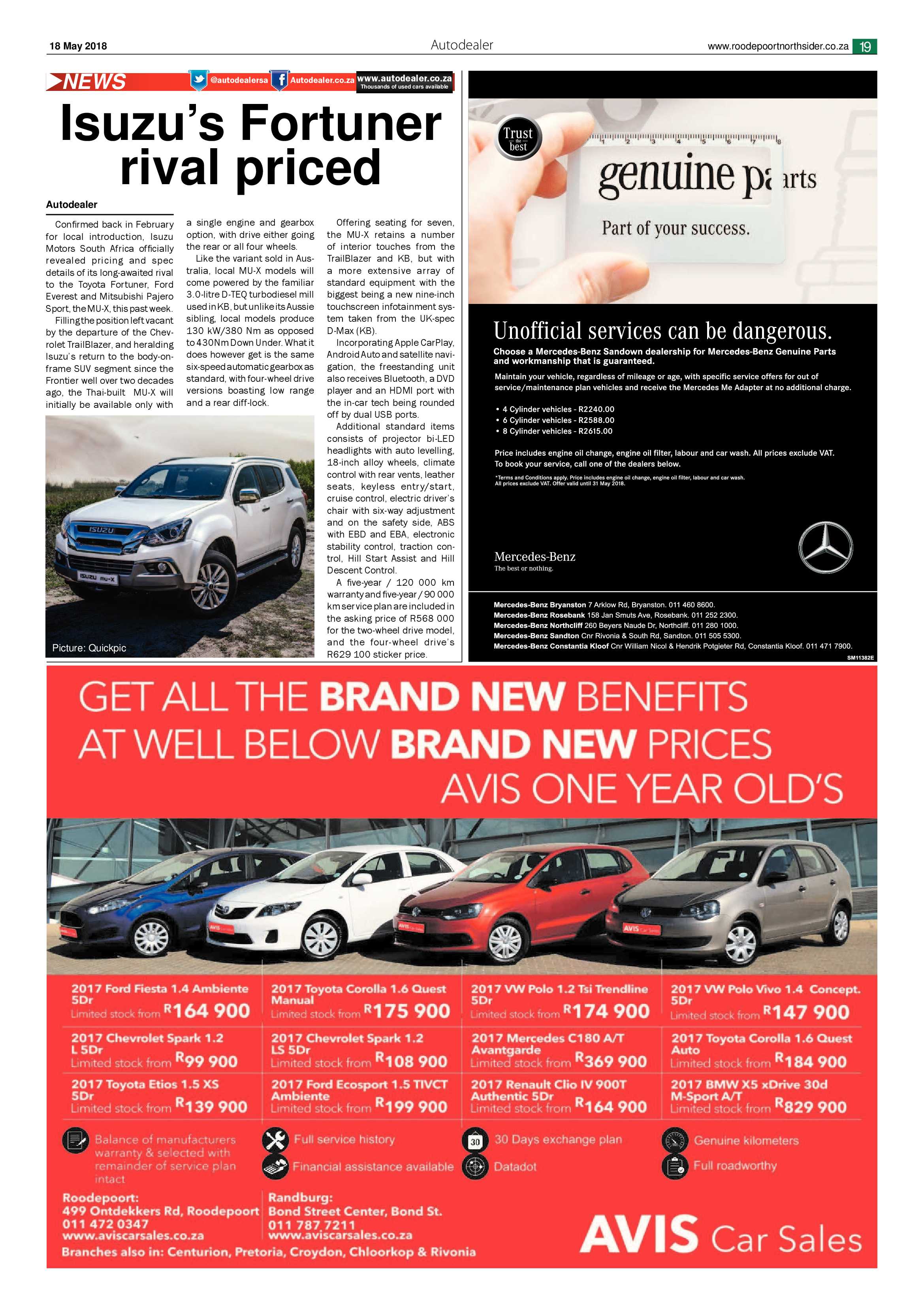 Roodepoort Northsider 18 May 2018 page 19