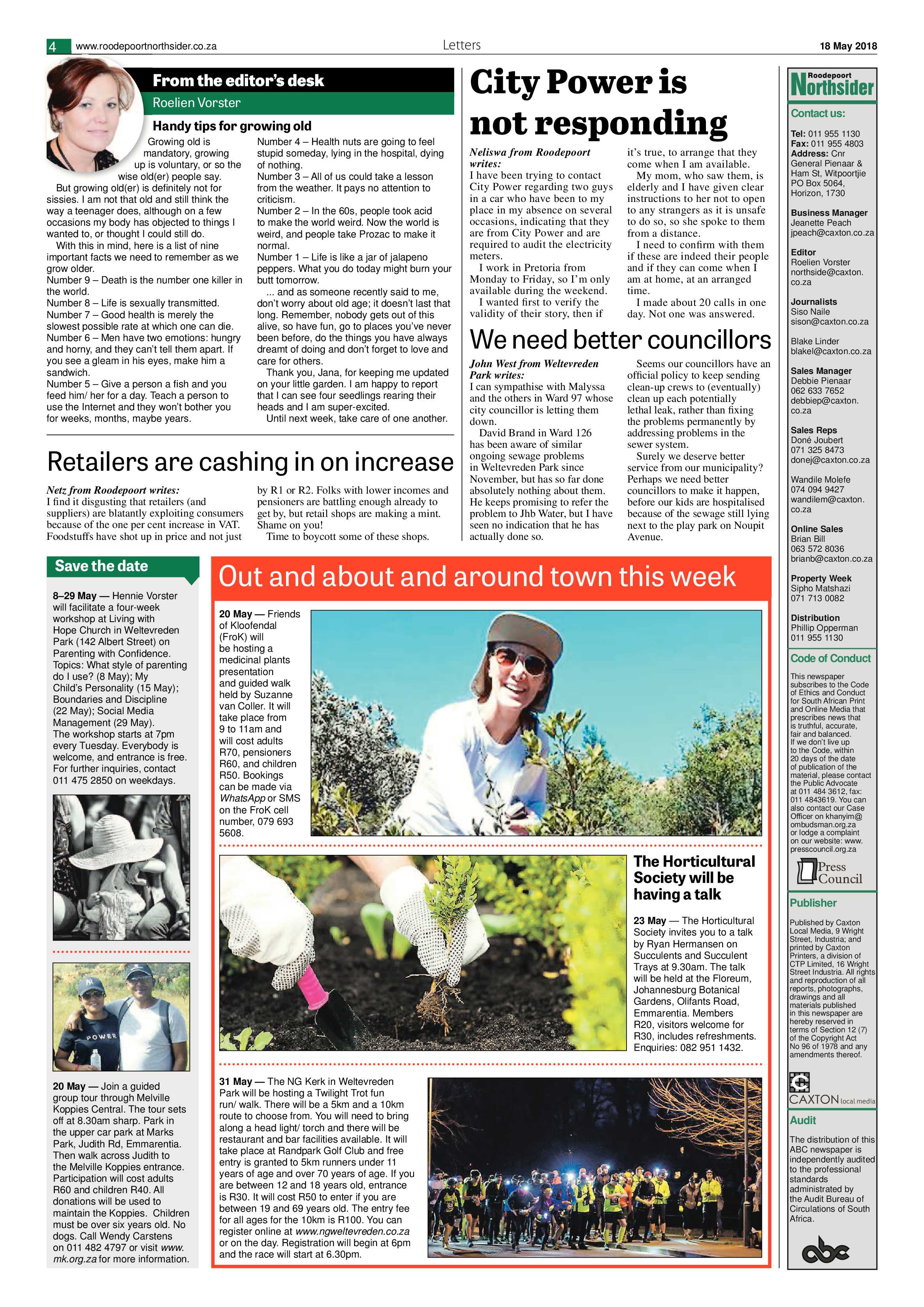 Roodepoort Northsider 18 May 2018 page 4