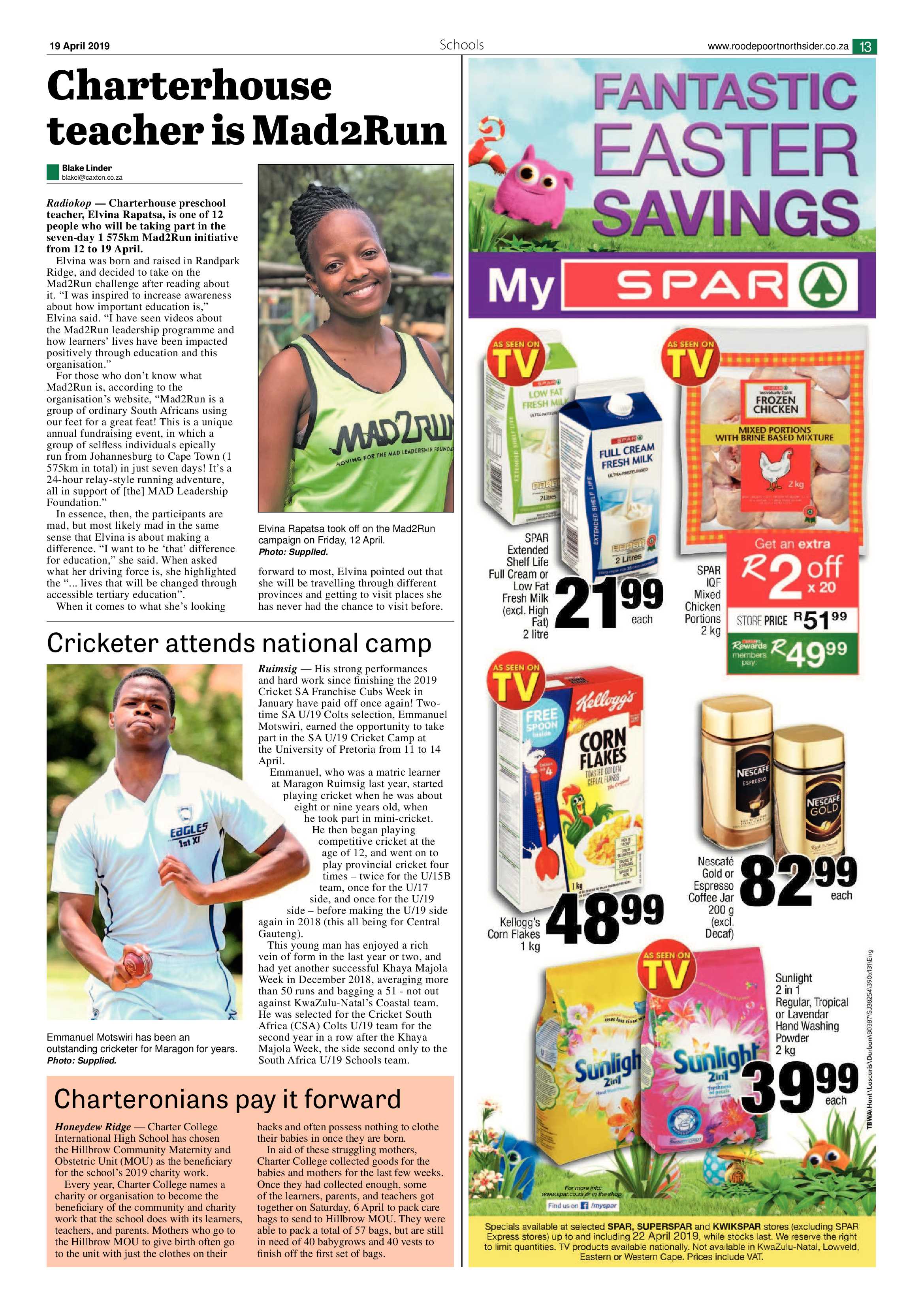 Roodepoort Northsider 19 April 2019 page 13