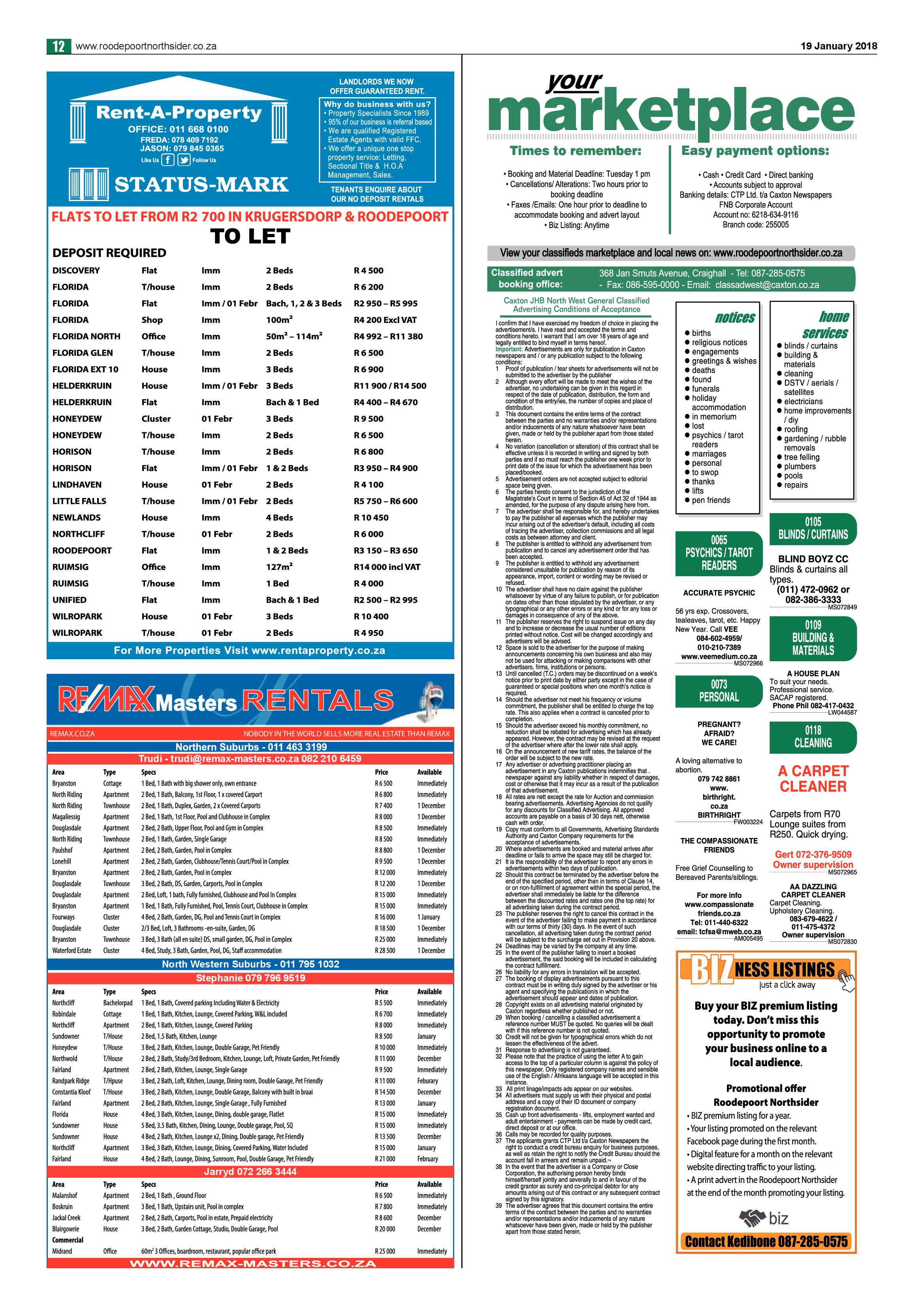 Roodepoort Northsider 19 January 2018 page 13