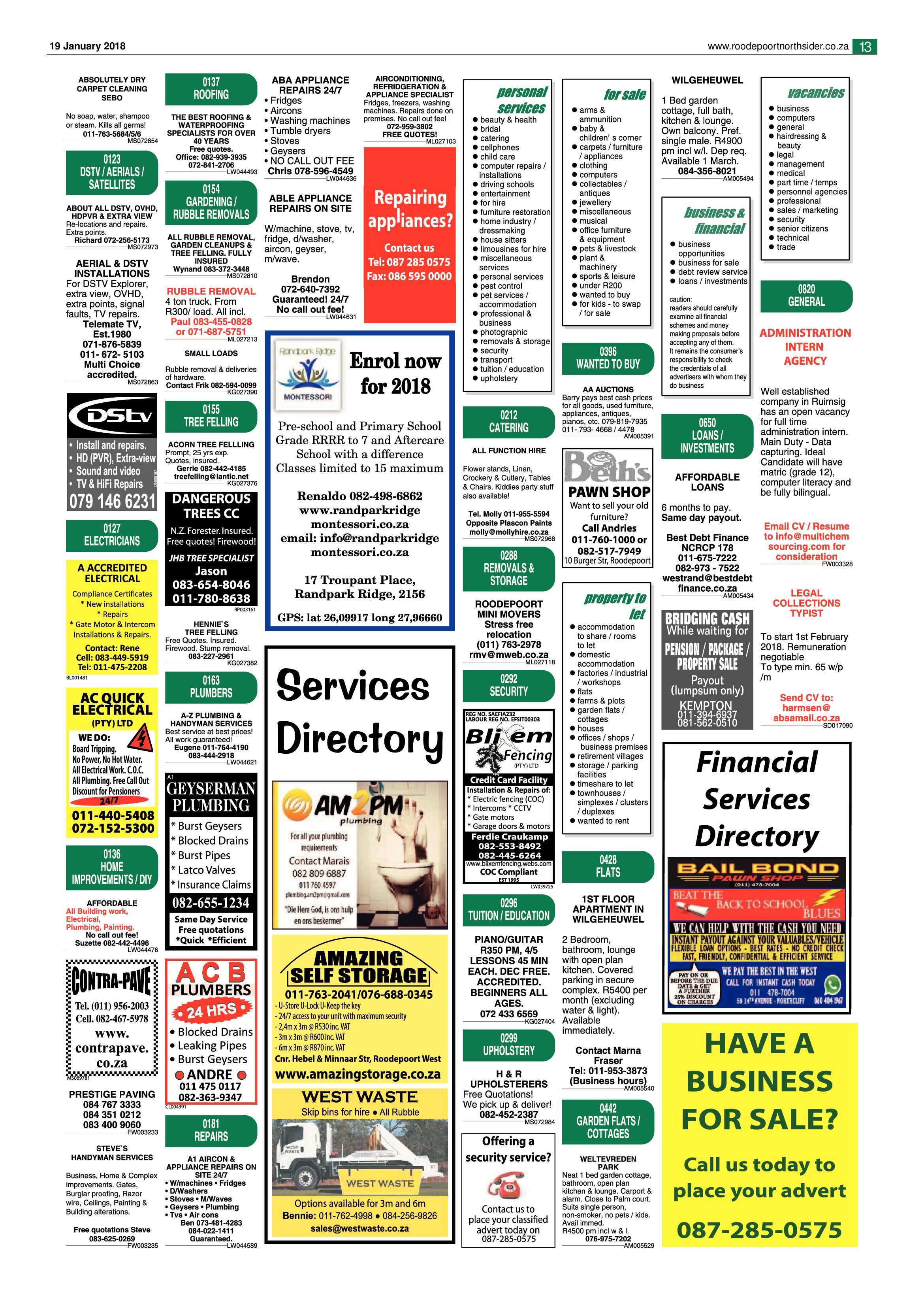 Roodepoort Northsider 19 January 2018 page 14