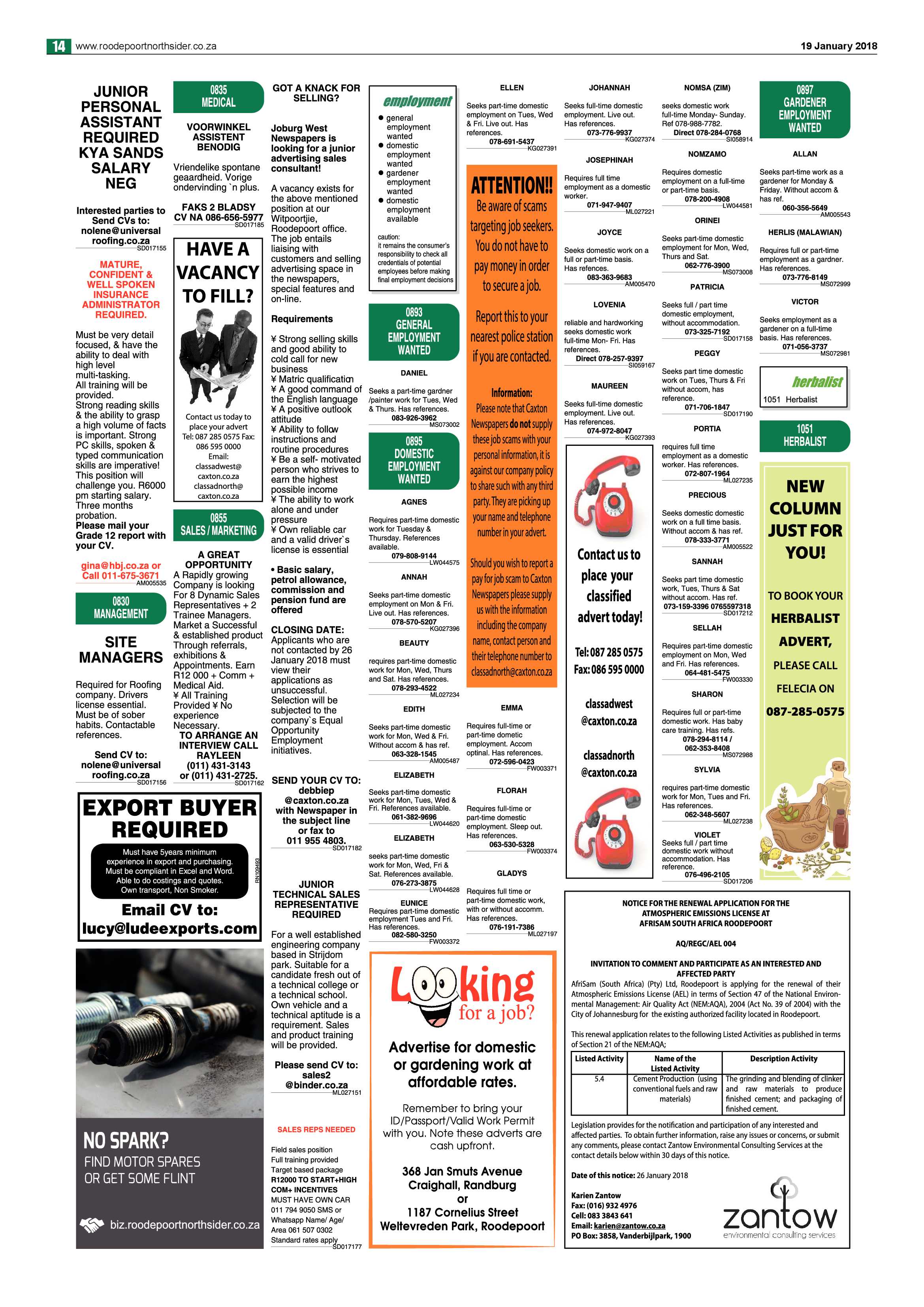 Roodepoort Northsider 19 January 2018 page 15