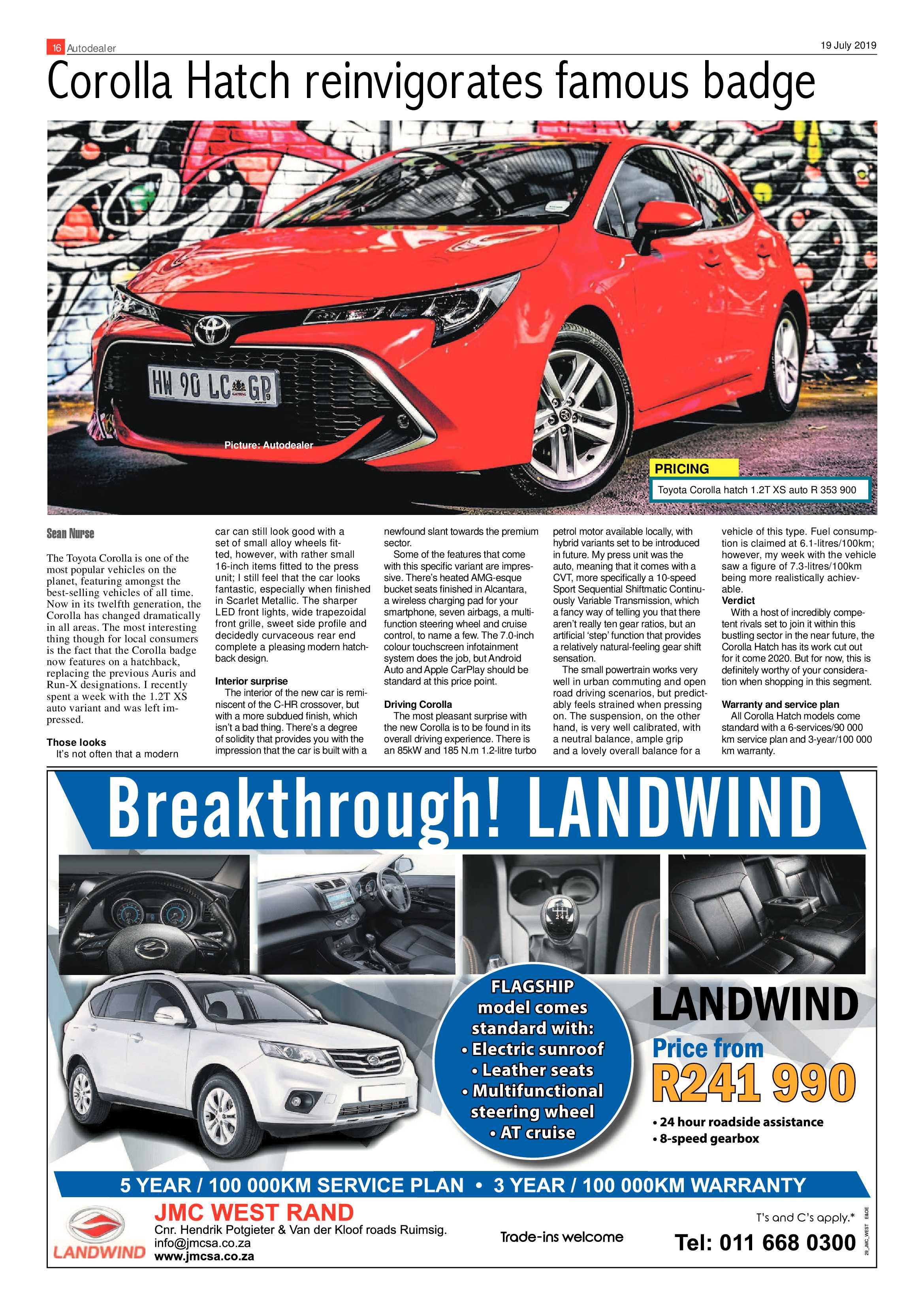 Roodepoort Northsider 19 July 2019 page 16