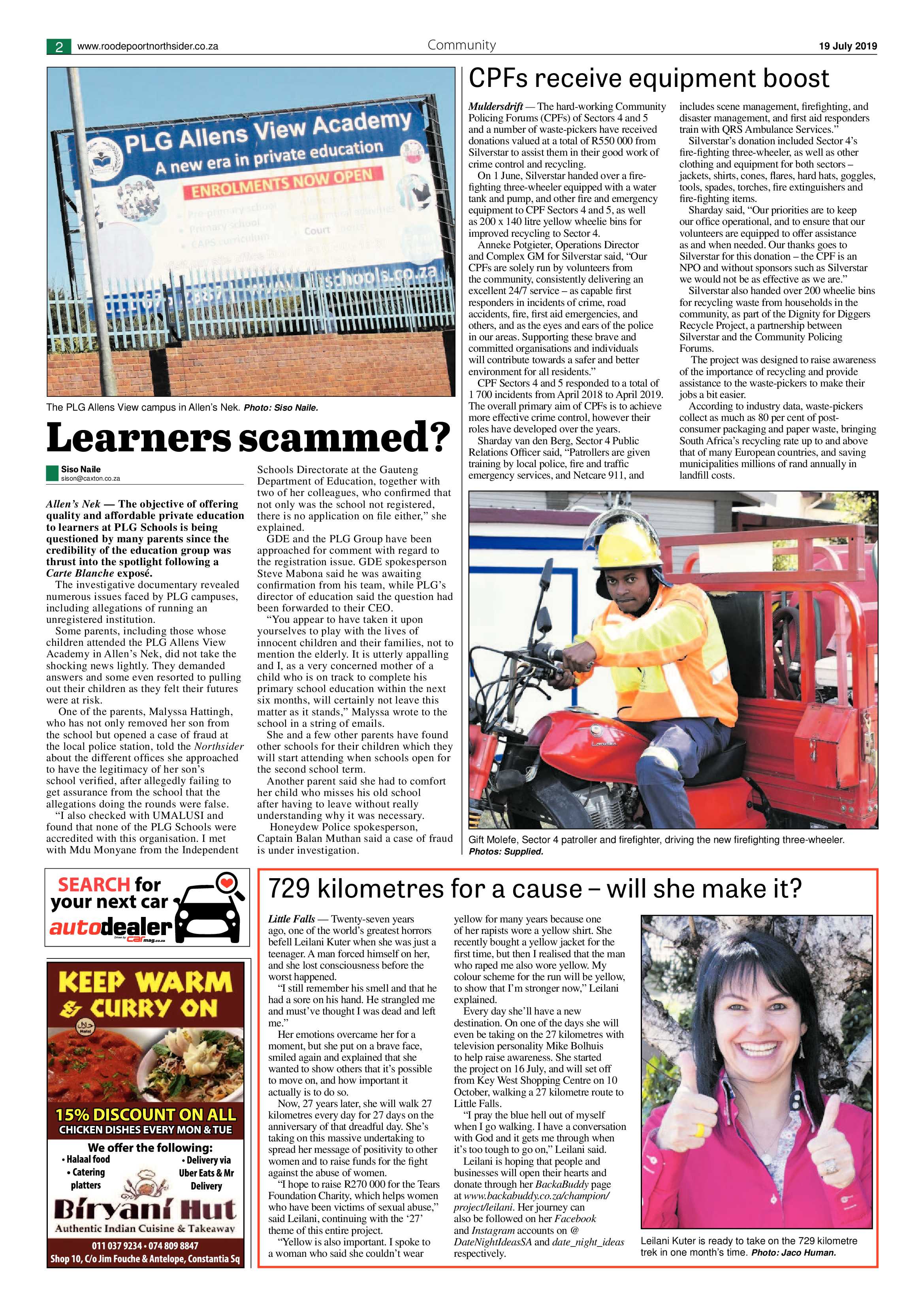 Roodepoort Northsider 19 July 2019 page 2