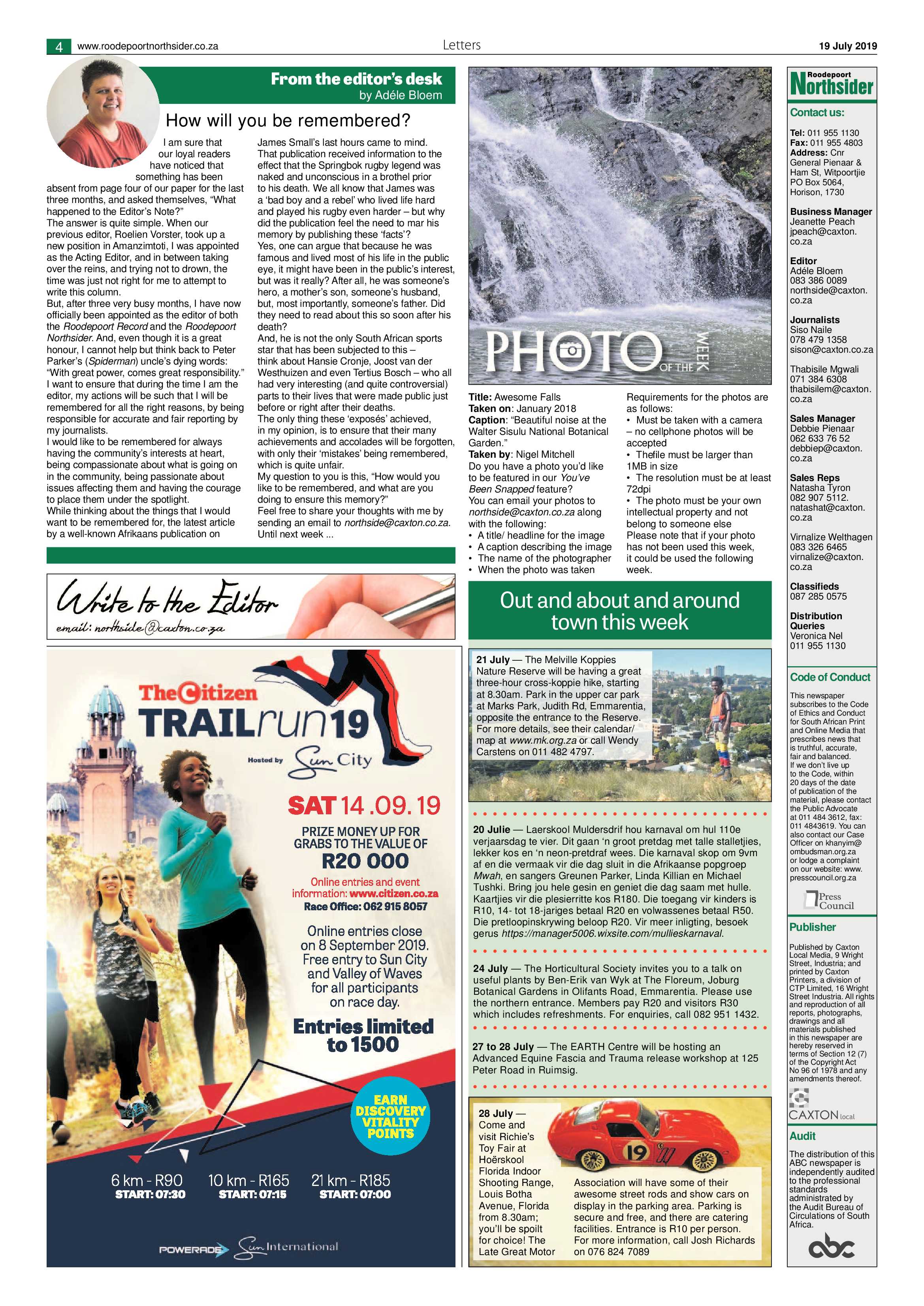 Roodepoort Northsider 19 July 2019 page 4