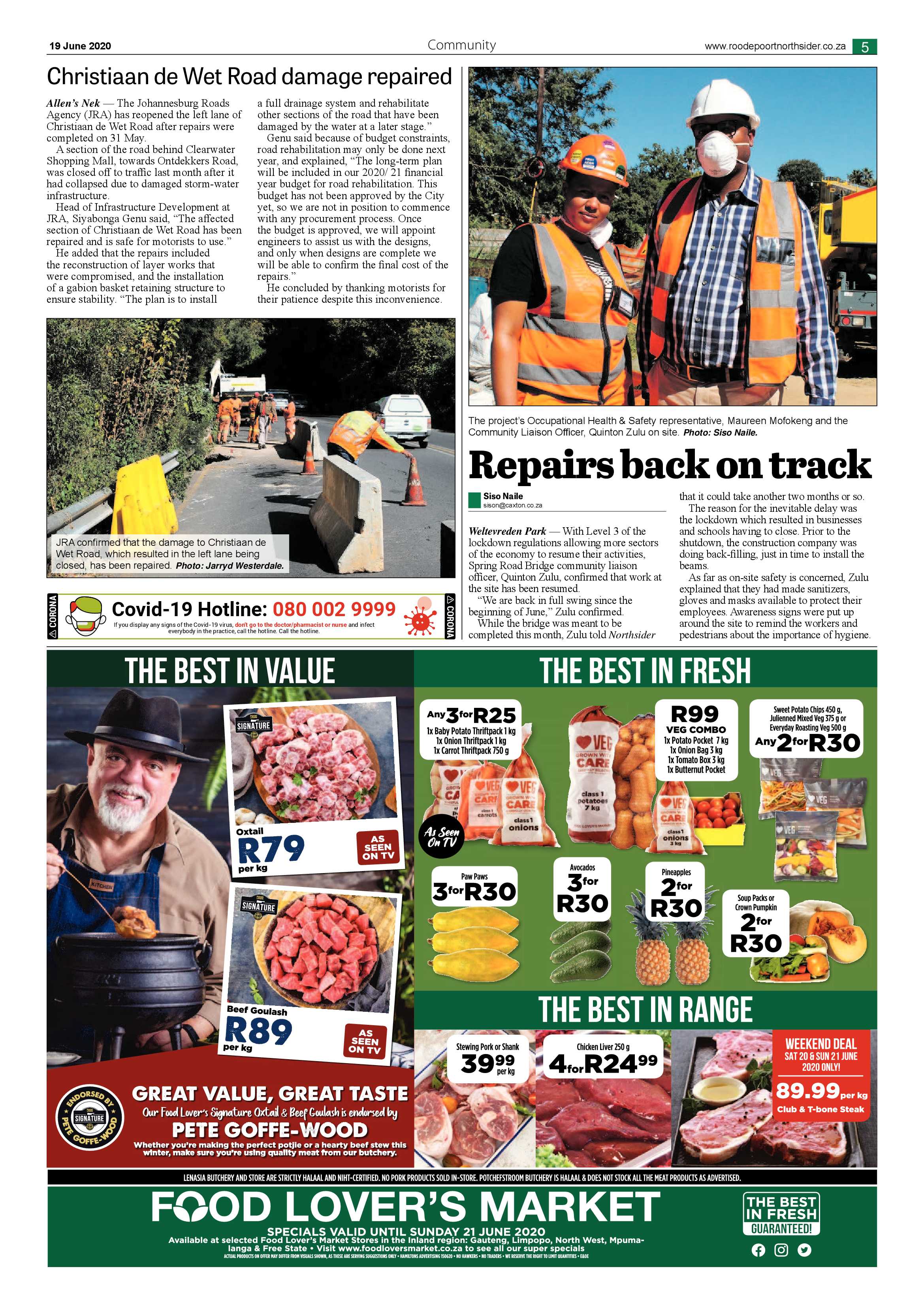 Roodepoort Northsider 19 June 2020 page 5