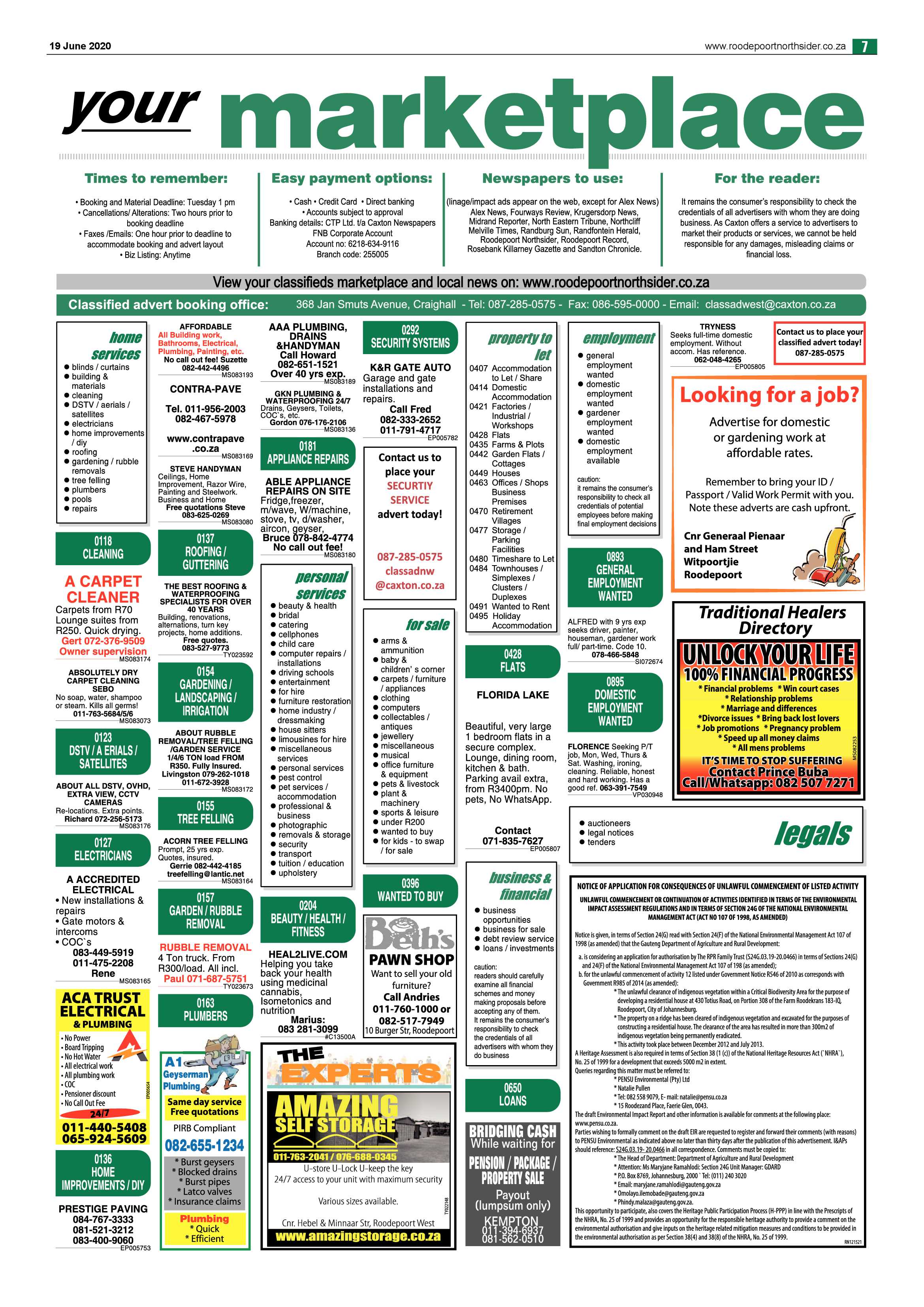 Roodepoort Northsider 19 June 2020 page 7
