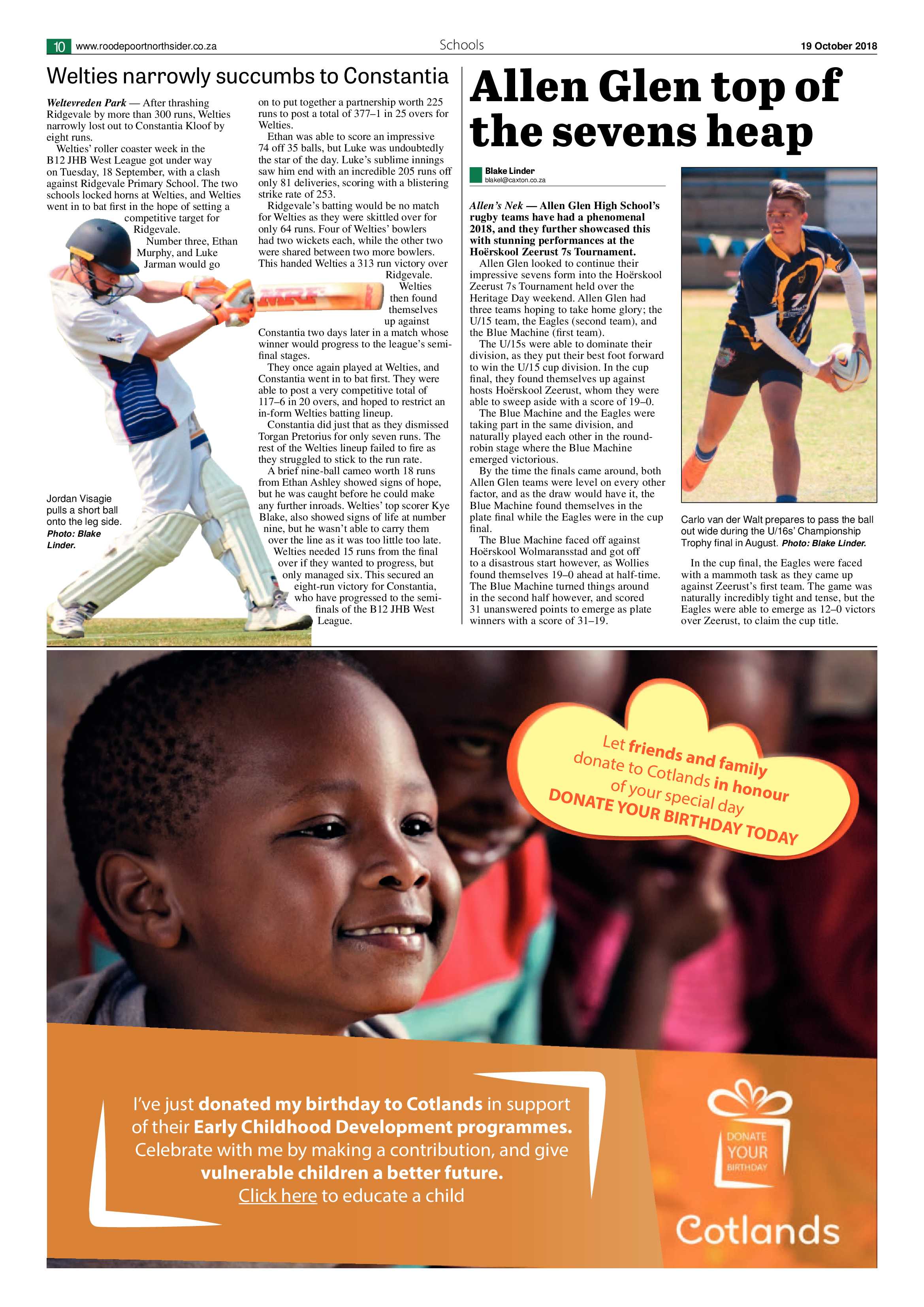 Roodepoort Northsider 19 October 2018 page 10