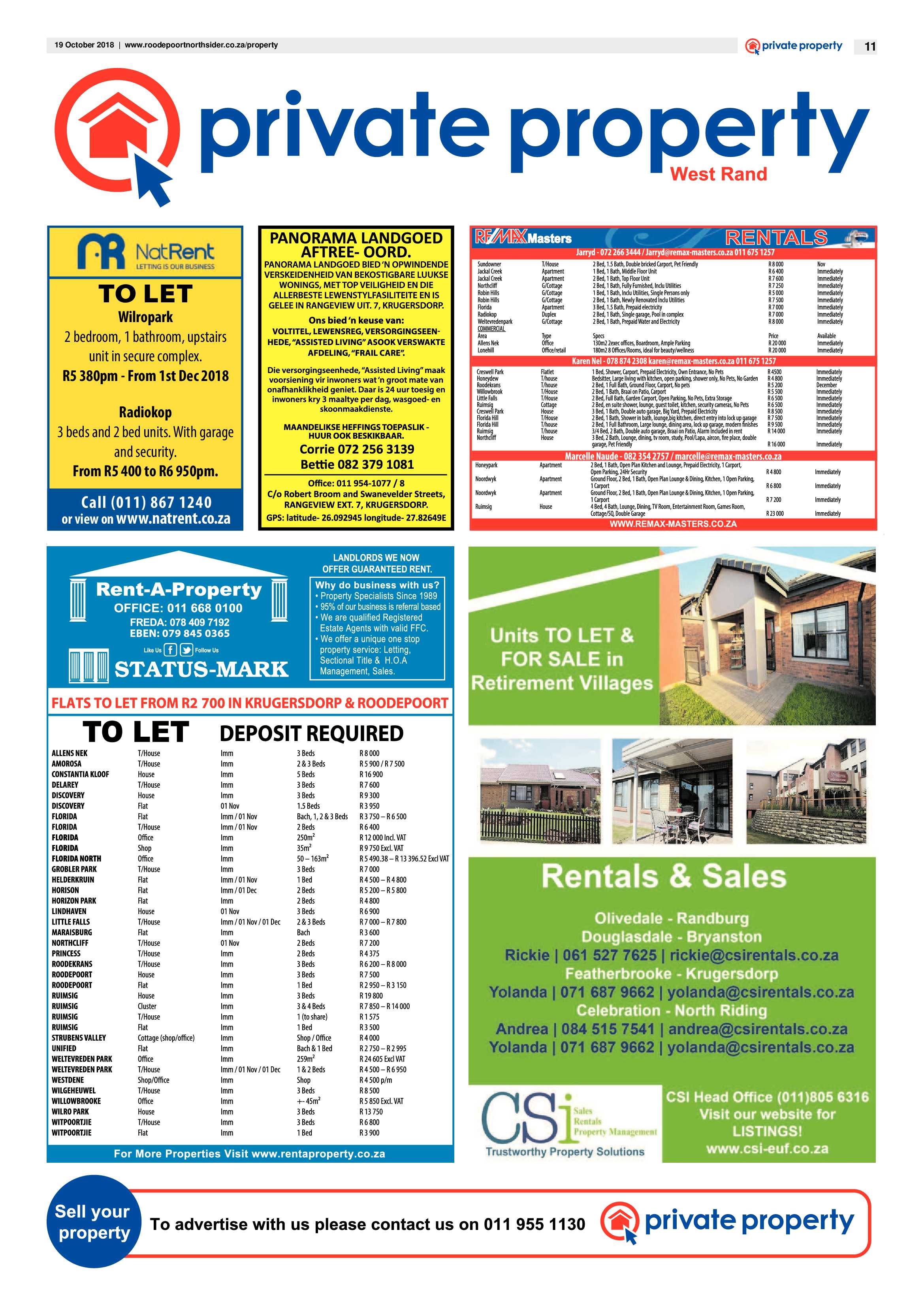 Roodepoort Northsider 19 October 2018 page 11