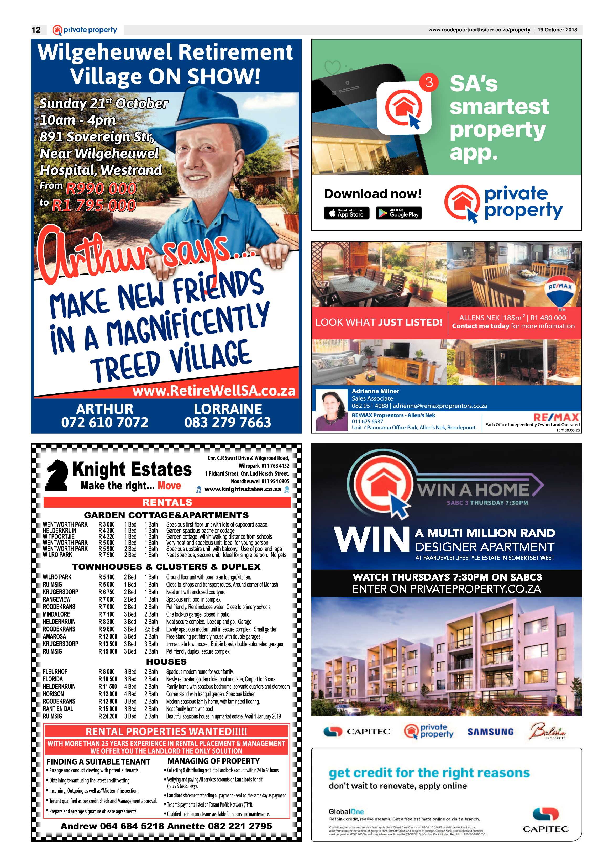 Roodepoort Northsider 19 October 2018 page 12