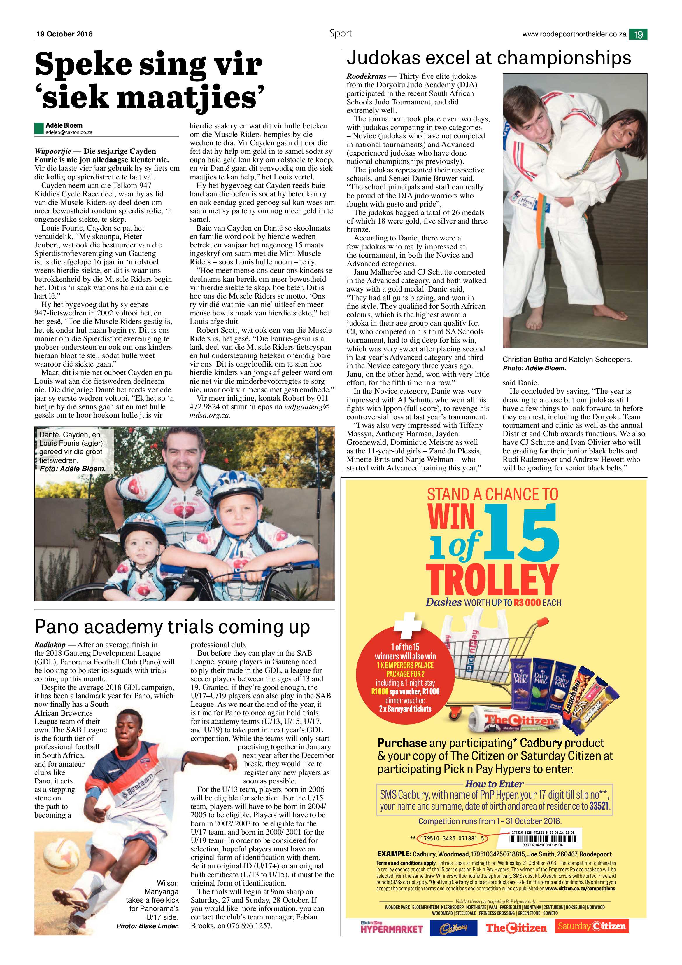 Roodepoort Northsider 19 October 2018 page 19