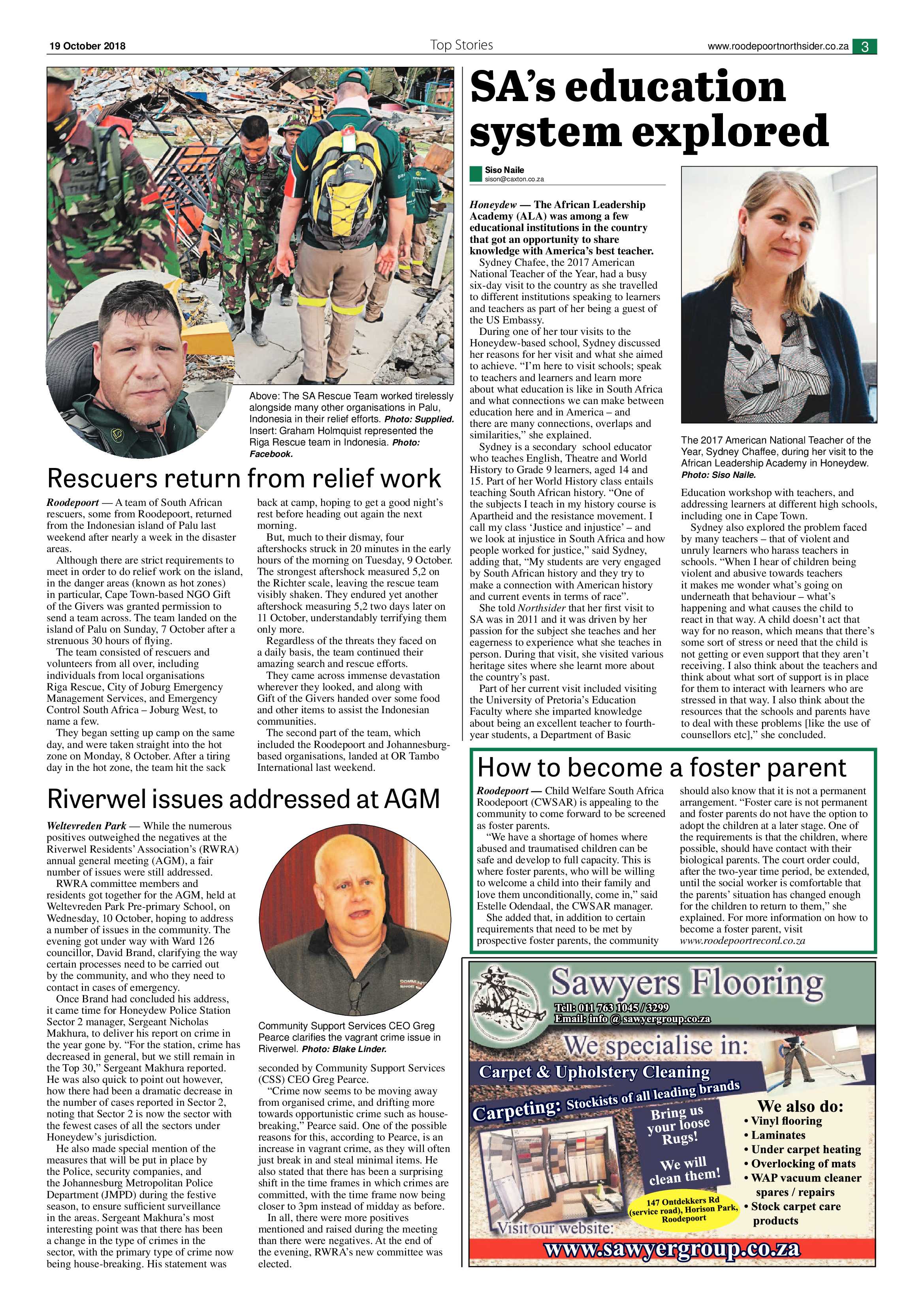 Roodepoort Northsider 19 October 2018 page 3